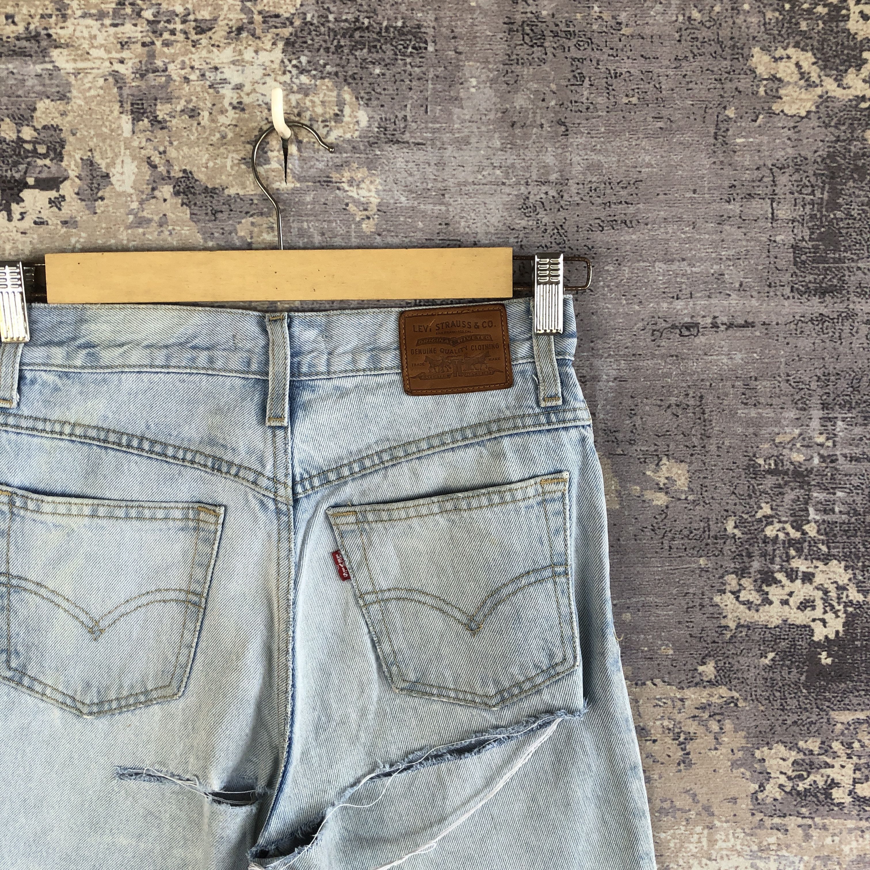 Levi's × Vintage Vintage Levis 567 Faded Jeans Distressed Levis Premium Denim Size 26" / US 2 / IT 38 - 5 Thumbnail