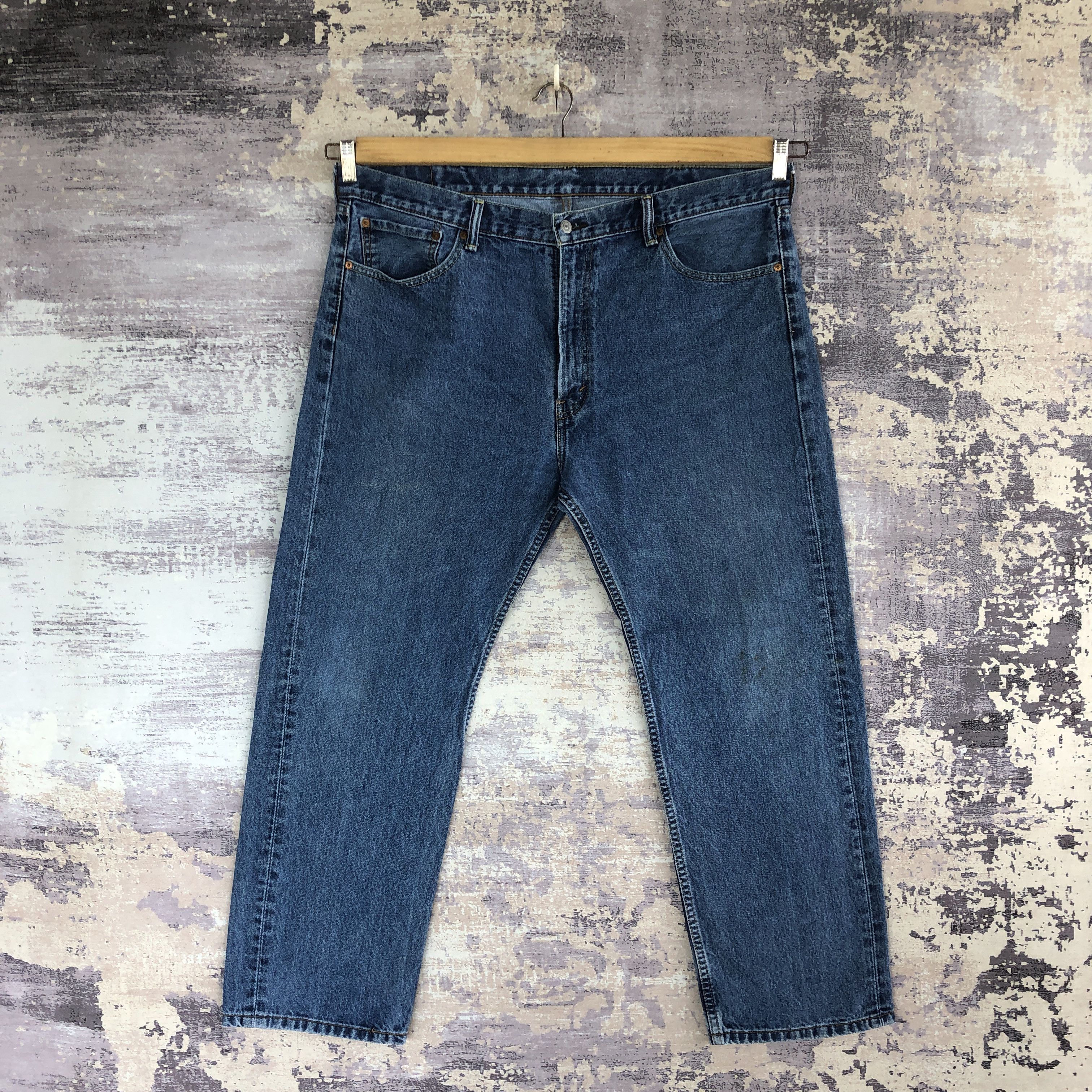 Levi's × Vintage Vintage Y2k Levis 505 Jeans Levi's Stone Wash Faded Denim Size US 42 / EU 58 - 1 Thumbnail