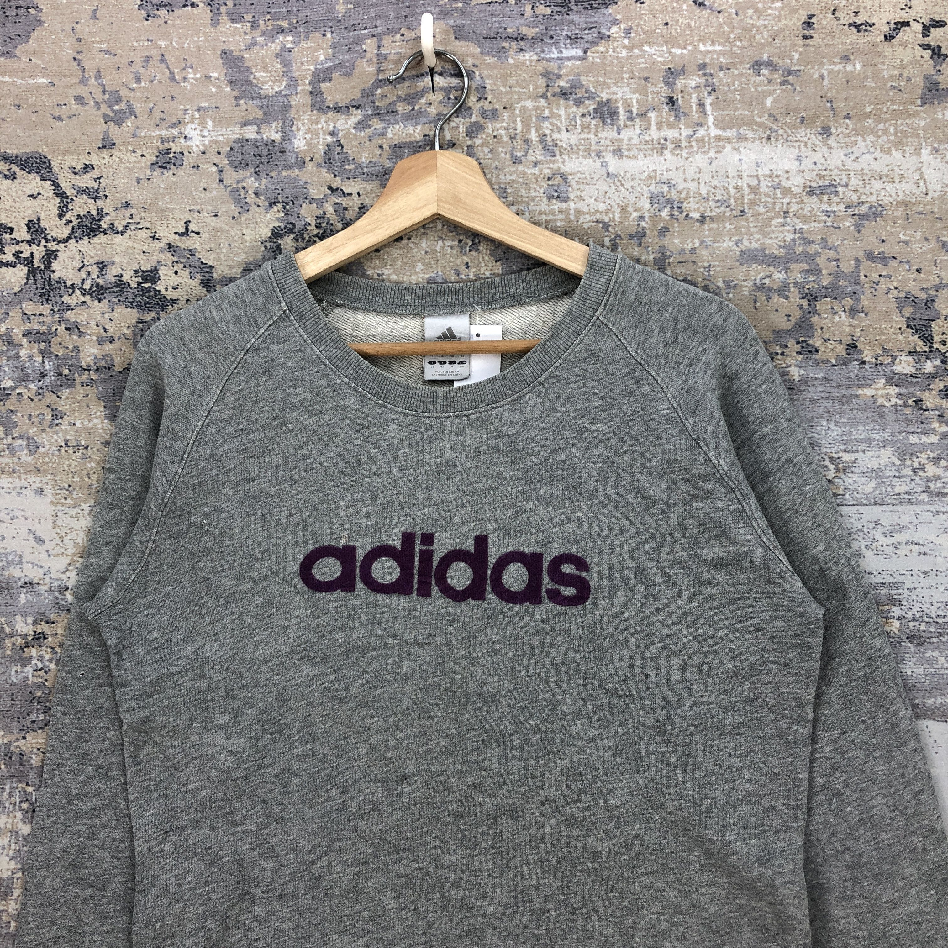 Vintage Vintage Adidas Sweater Adidas Sweatshirt Jumper | AC21571. Size US M / EU 48-50 / 2 - 2 Thumbnail