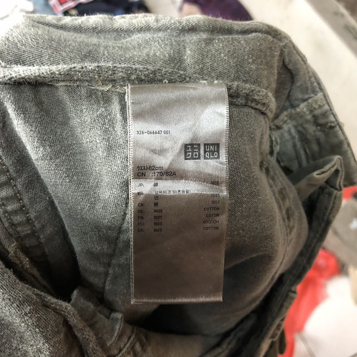 Japanese Brand Uniqlo vintage faded utility tactical Cargo Pants #7107 Size US 32 / EU 48 - 15 Thumbnail