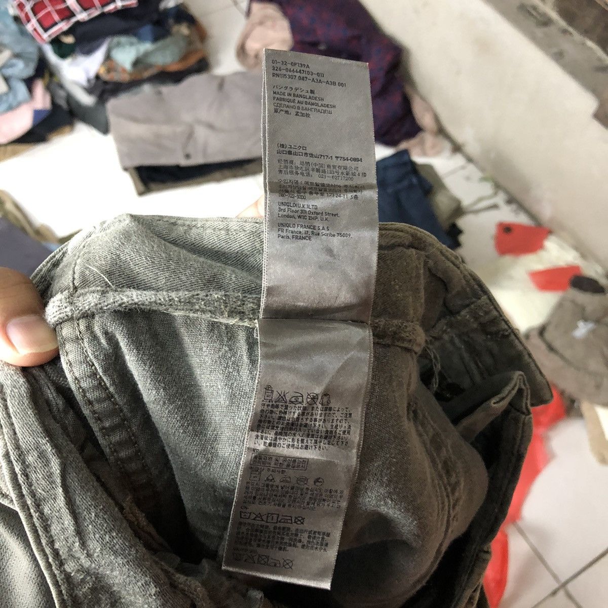 Japanese Brand Uniqlo vintage faded utility tactical Cargo Pants #7107 Size US 32 / EU 48 - 16 Thumbnail