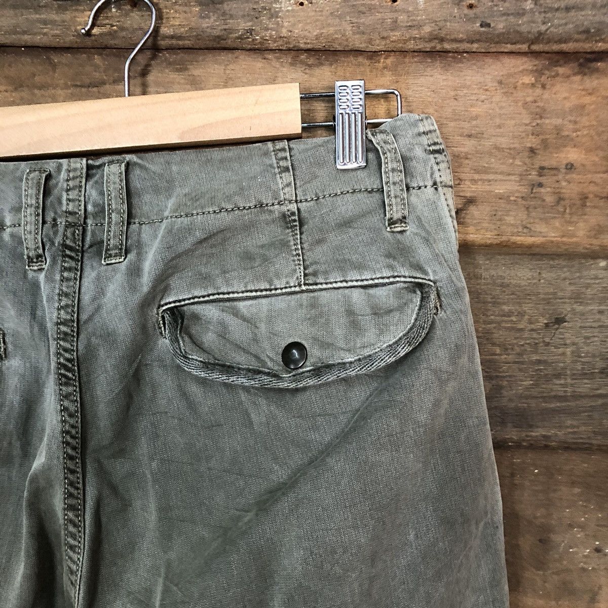 Japanese Brand Uniqlo vintage faded utility tactical Cargo Pants #7107 Size US 32 / EU 48 - 14 Thumbnail