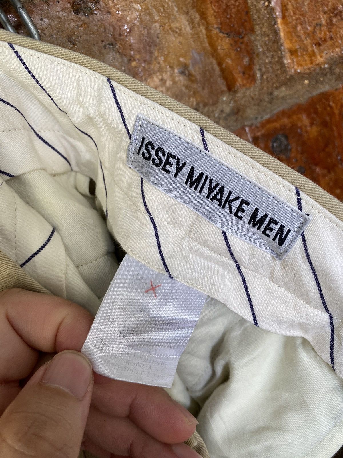 Issey Miyake 90s Issey Miyake MEN wide leg classic pants Size US 32 / EU 48 - 7 Thumbnail