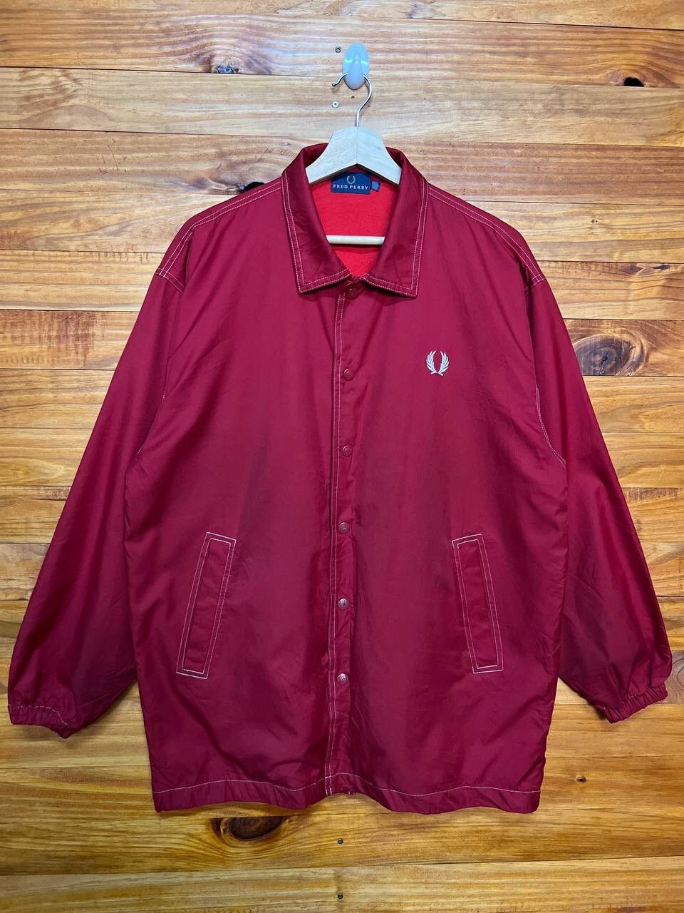 Fred Perry VINTAGE FRED PERRY WINDBREAKER JACKET Size US L / EU 52-54 / 3 - 1 Thumbnail