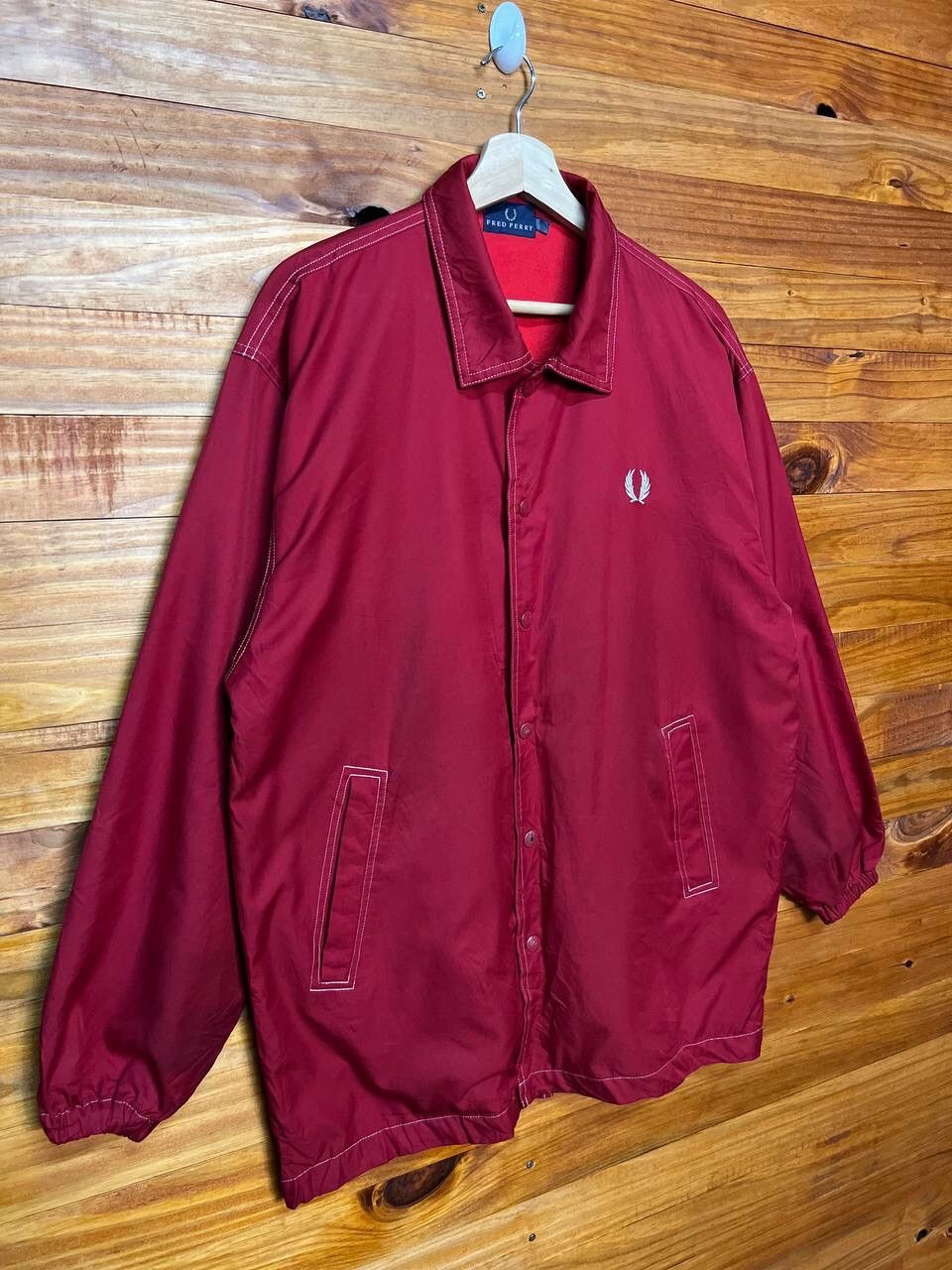 Fred Perry VINTAGE FRED PERRY WINDBREAKER JACKET Size US L / EU 52-54 / 3 - 2 Thumbnail