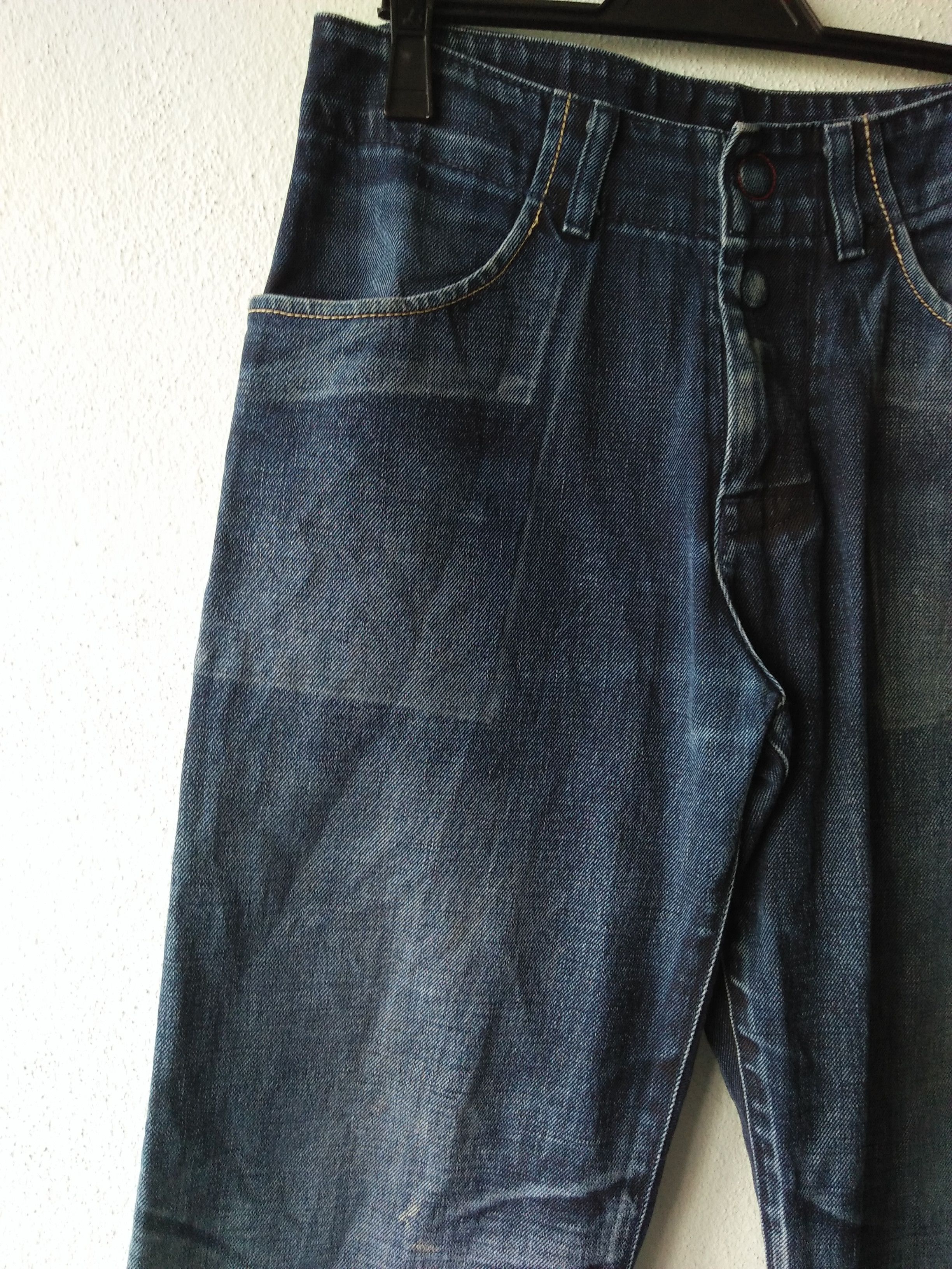 Levi's Vintage Levi's 2000 N3BP 7702-20 Dark Blue Distressed Denim Size US 30 / EU 46 - 6 Thumbnail