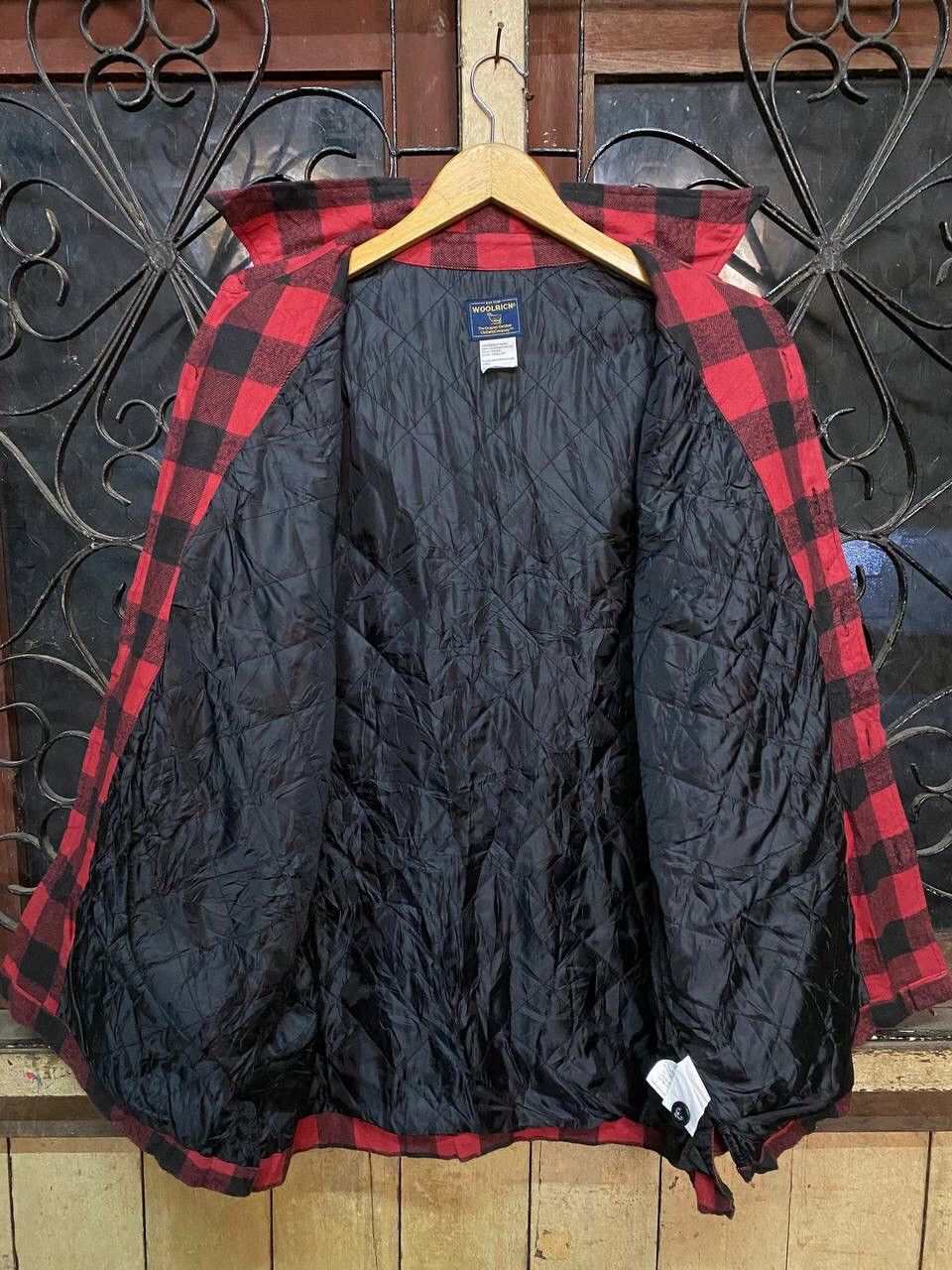 Vintage VINTAGE WOOLRICH PLAID FIELD COAT Size US XL / EU 56 / 4 - 10 Thumbnail