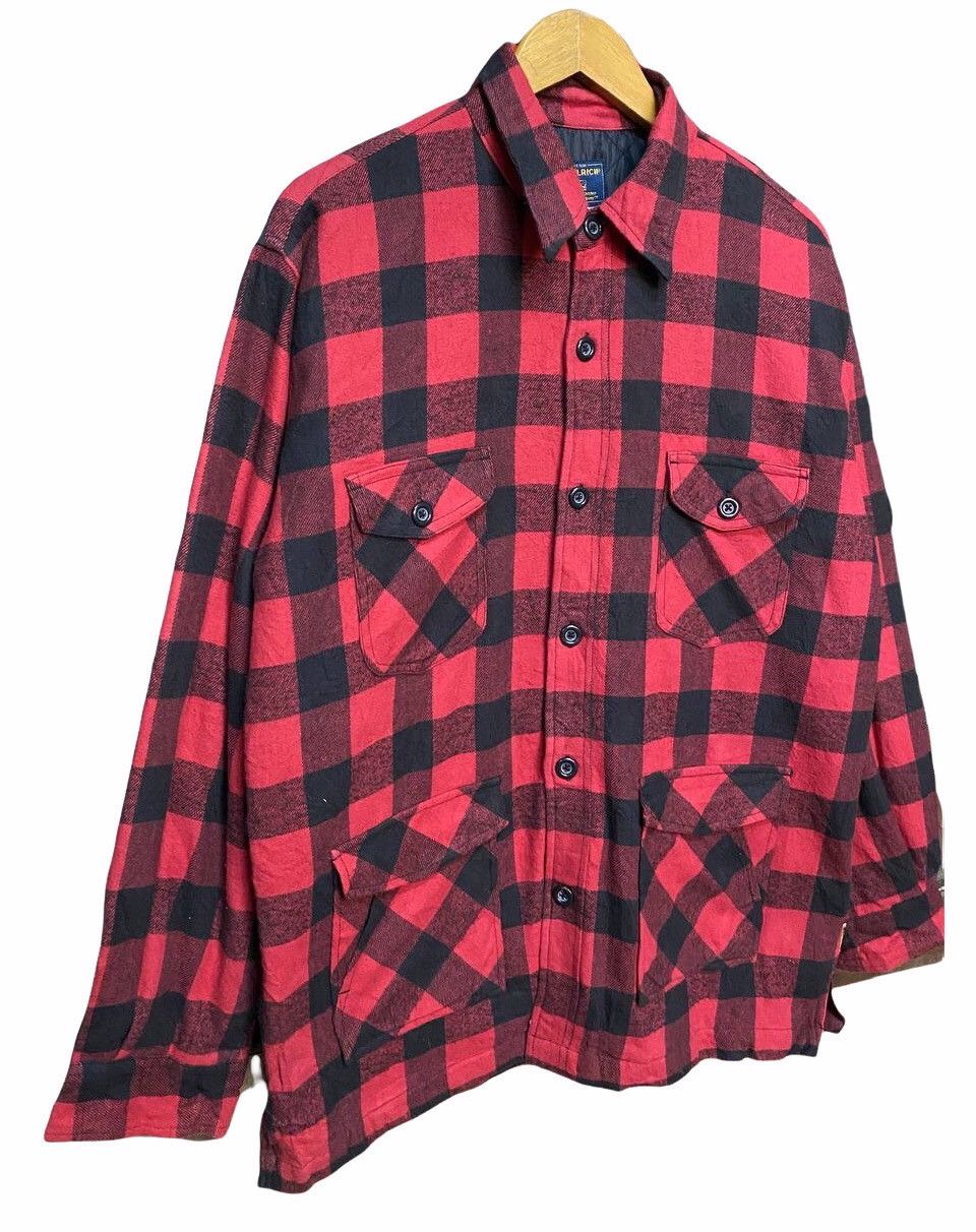 Vintage VINTAGE WOOLRICH PLAID FIELD COAT Size US XL / EU 56 / 4 - 2 Thumbnail