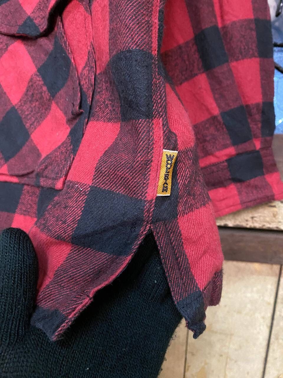 Vintage VINTAGE WOOLRICH PLAID FIELD COAT Size US XL / EU 56 / 4 - 14 Thumbnail