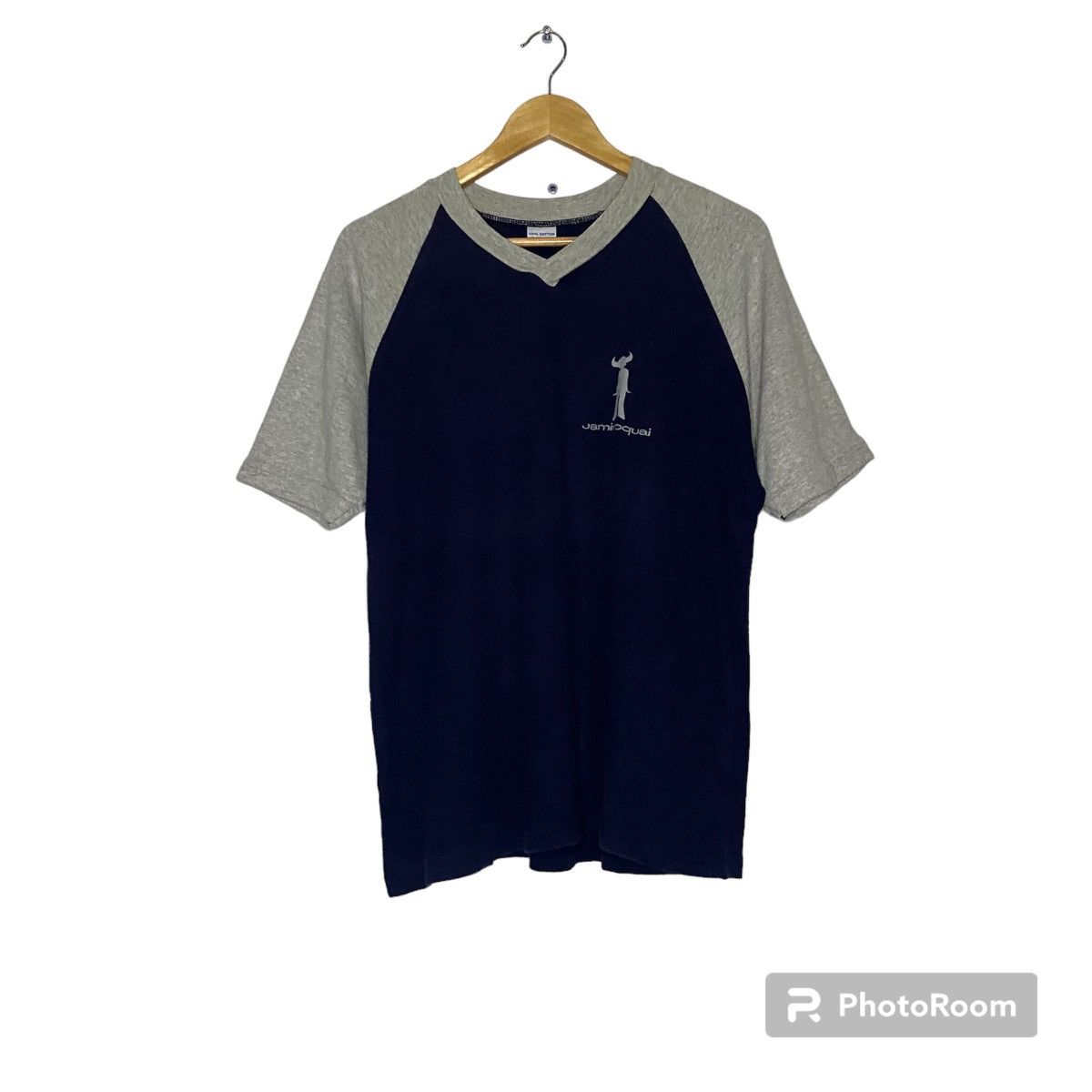 Band Tees JAMIROQUAI RAGLAN VINTAGE TEE MADE IN UK Size US L / EU 52-54 / 3 - 1 Thumbnail