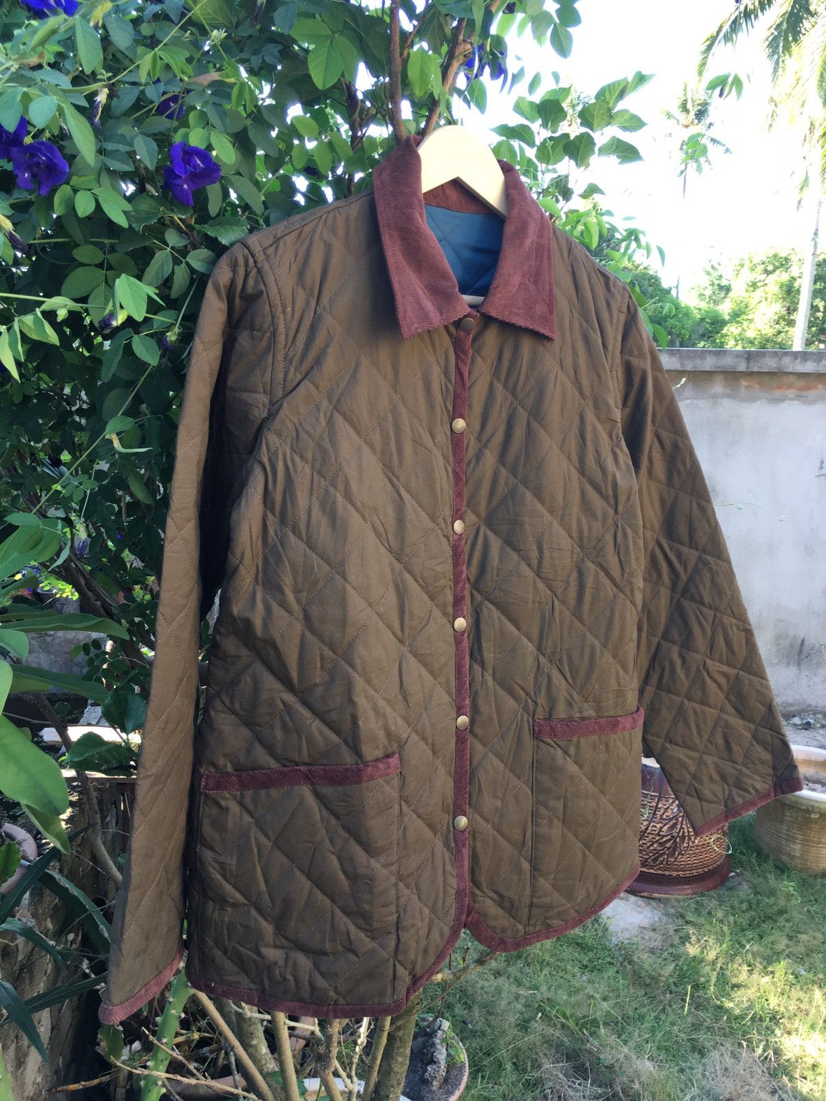 Japanese Brand EASTBOY SNAP BUTTON COTTON JACKET Size US S / EU 44-46 / 1 - 2 Thumbnail