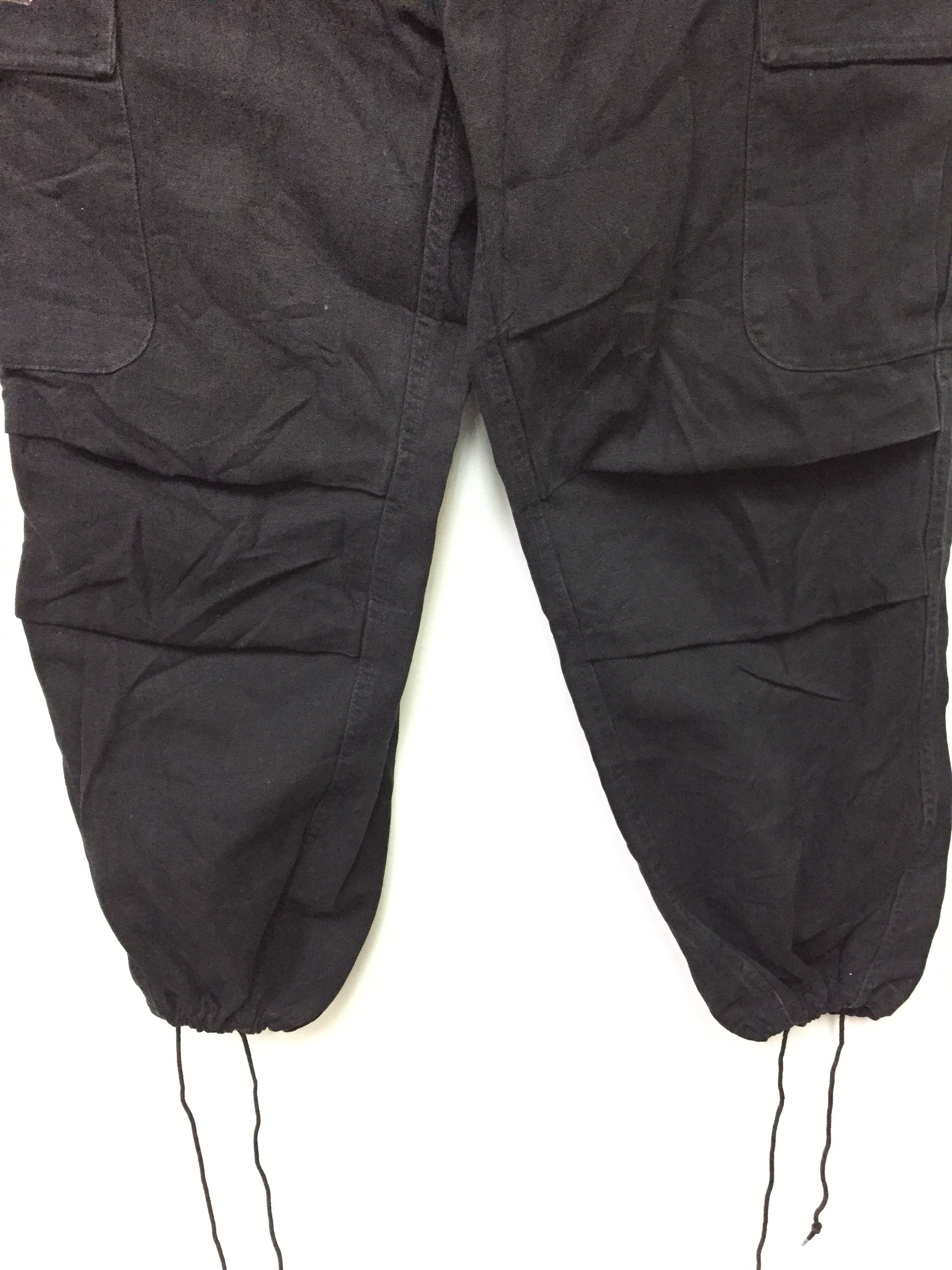 Wtaps 2001 Tactical Heavy Canvas Cargo Drawstring hem Pants Size US 33 - 5 Thumbnail