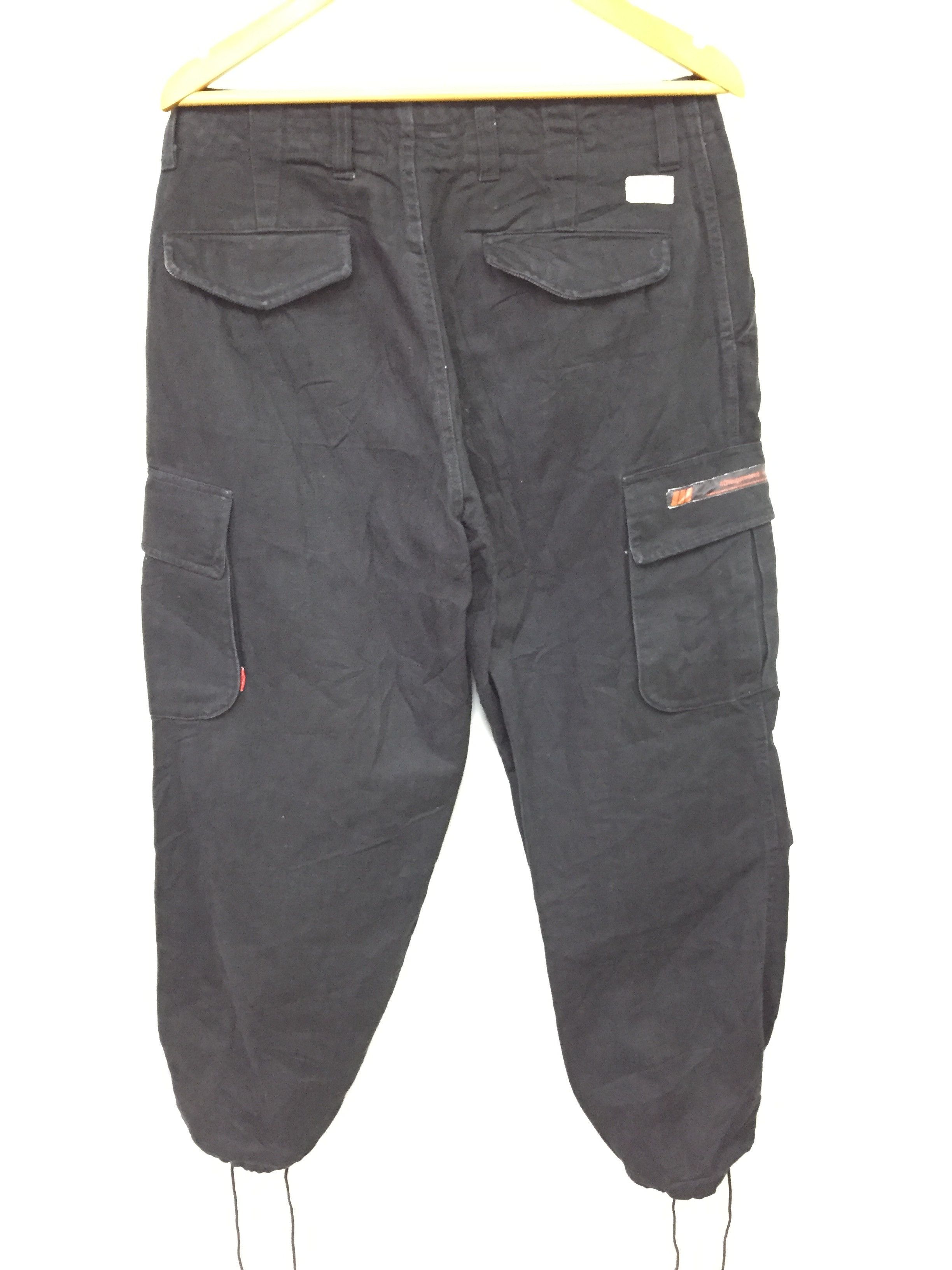 Wtaps 2001 Tactical Heavy Canvas Cargo Drawstring hem Pants Size US 33 - 6 Thumbnail