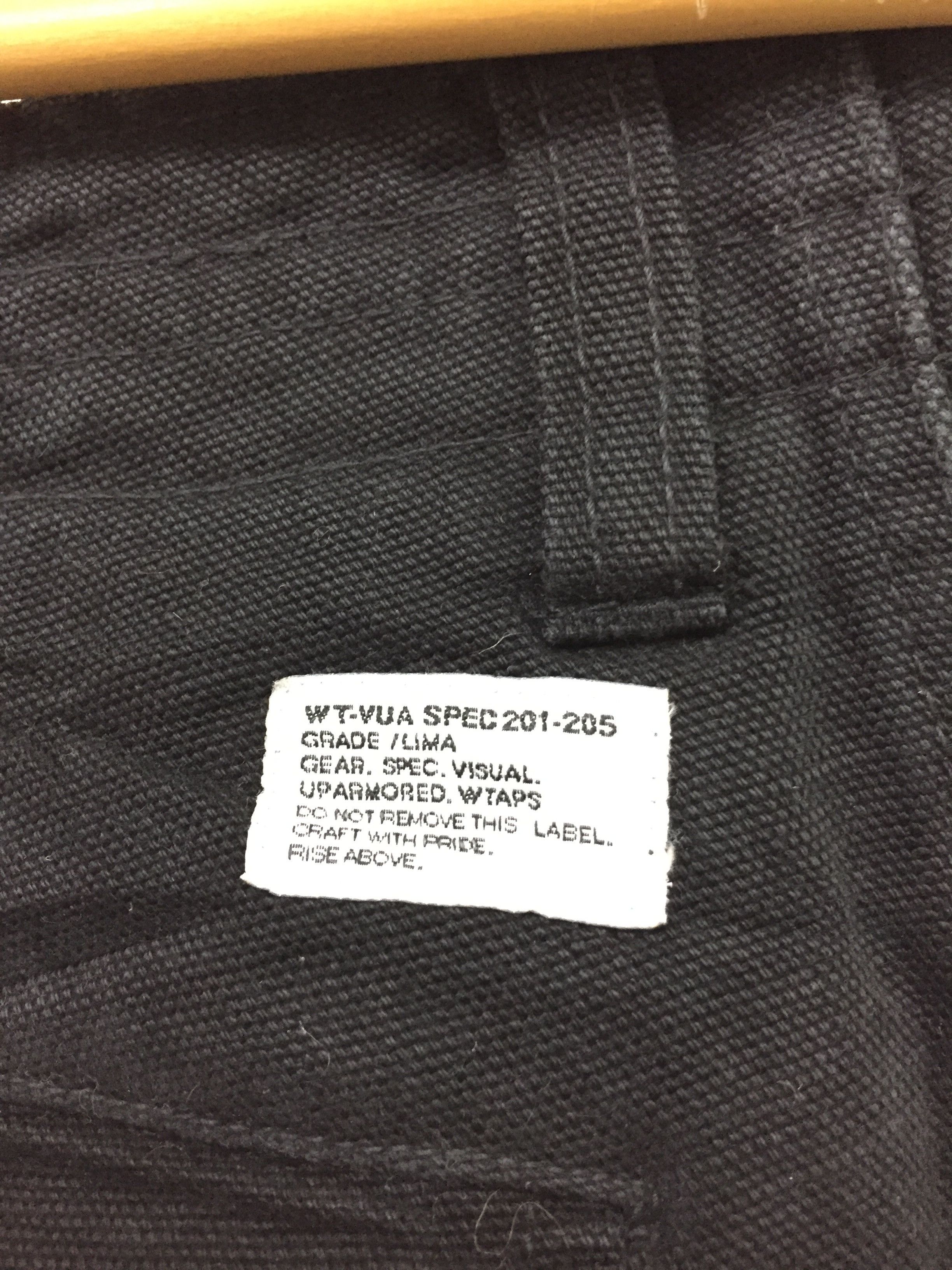 Wtaps 2001 Tactical Heavy Canvas Cargo Drawstring hem Pants Size US 33 - 9 Thumbnail