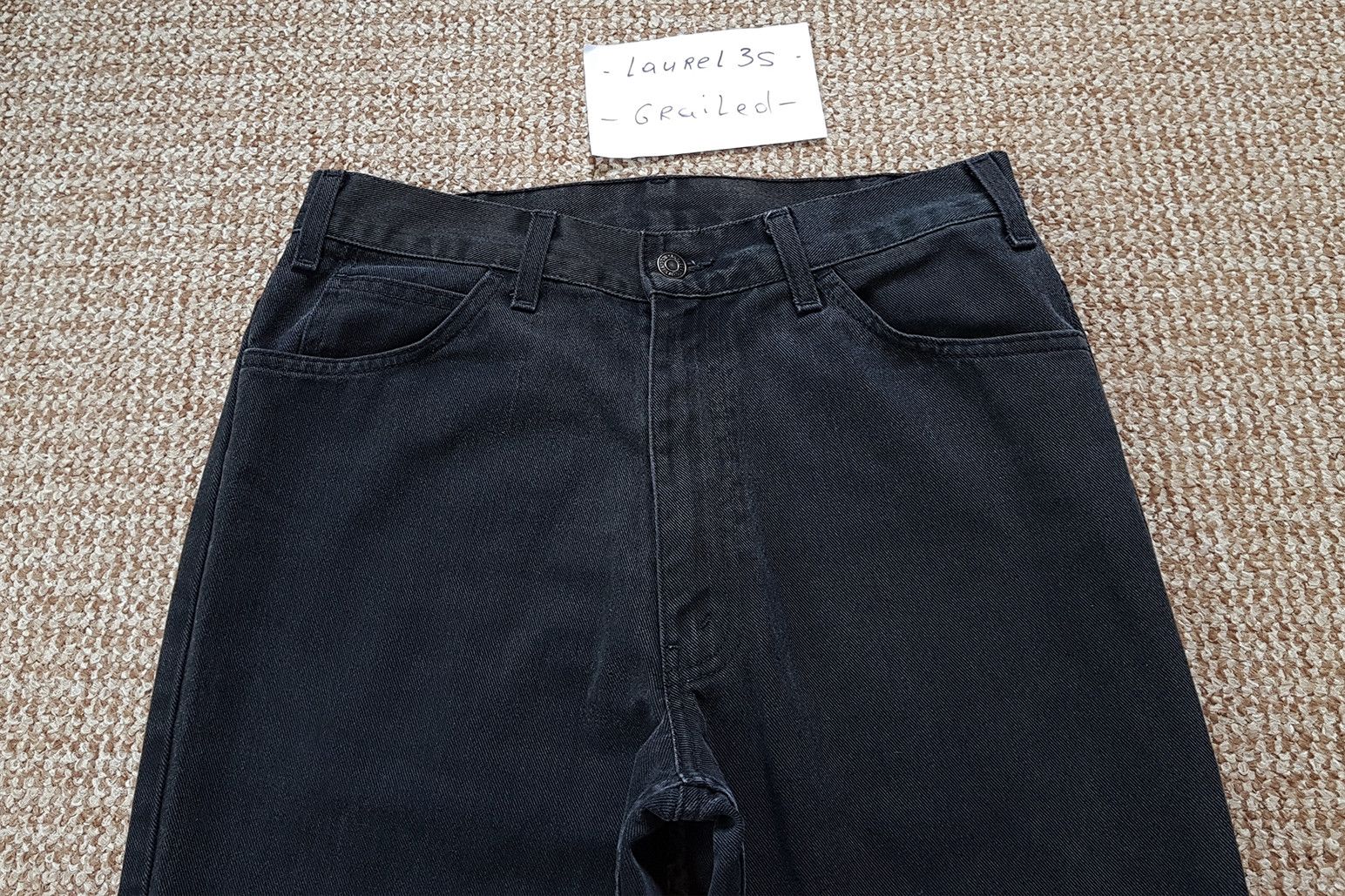 Levi's Levi's 566 Vintage Sta-Prest Denim Jeans Made in Italy 80s Size US 31 - 5 Thumbnail