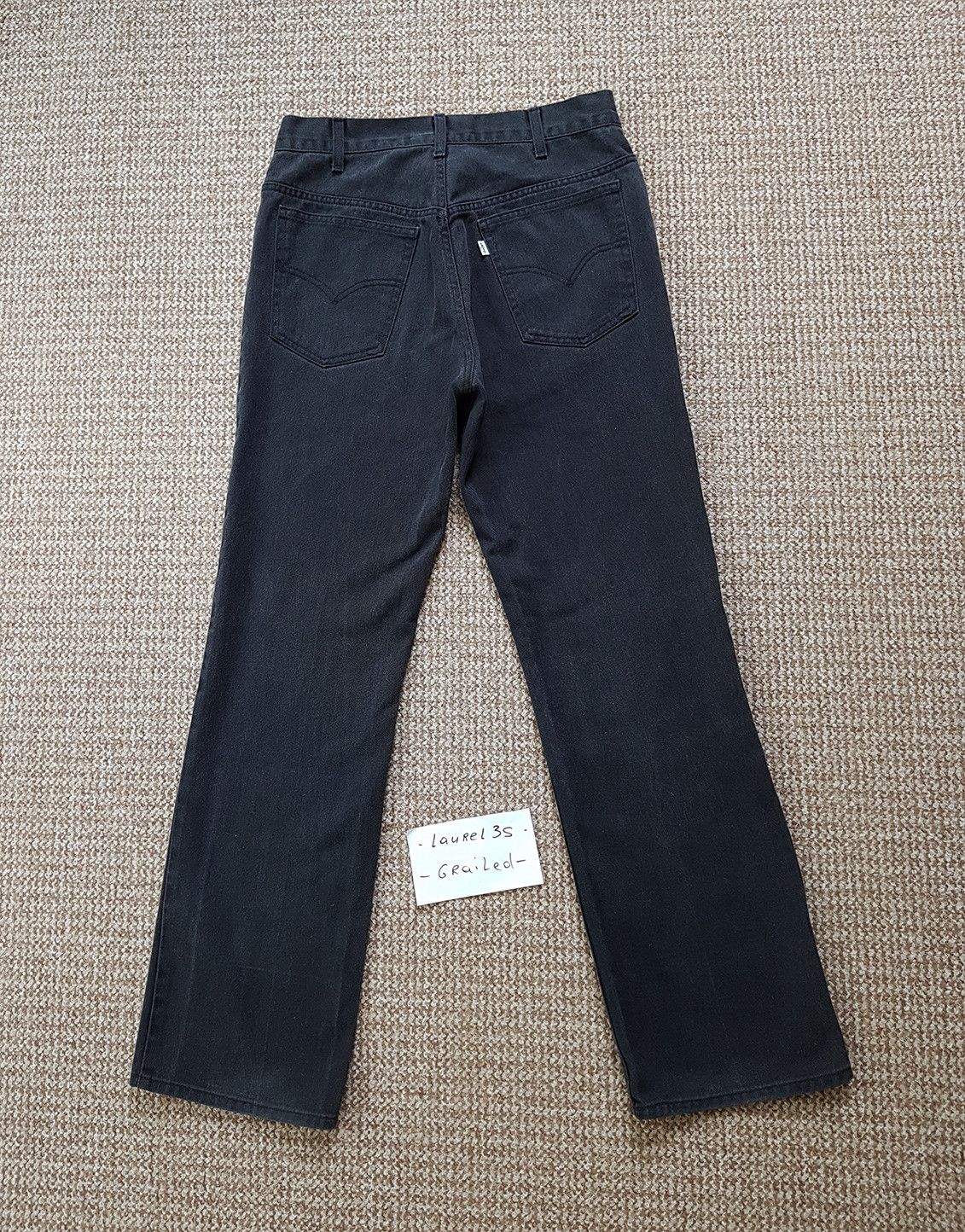 Levi's Levi's 566 Vintage Sta-Prest Denim Jeans Made in Italy 80s Size US 31 - 1 Thumbnail