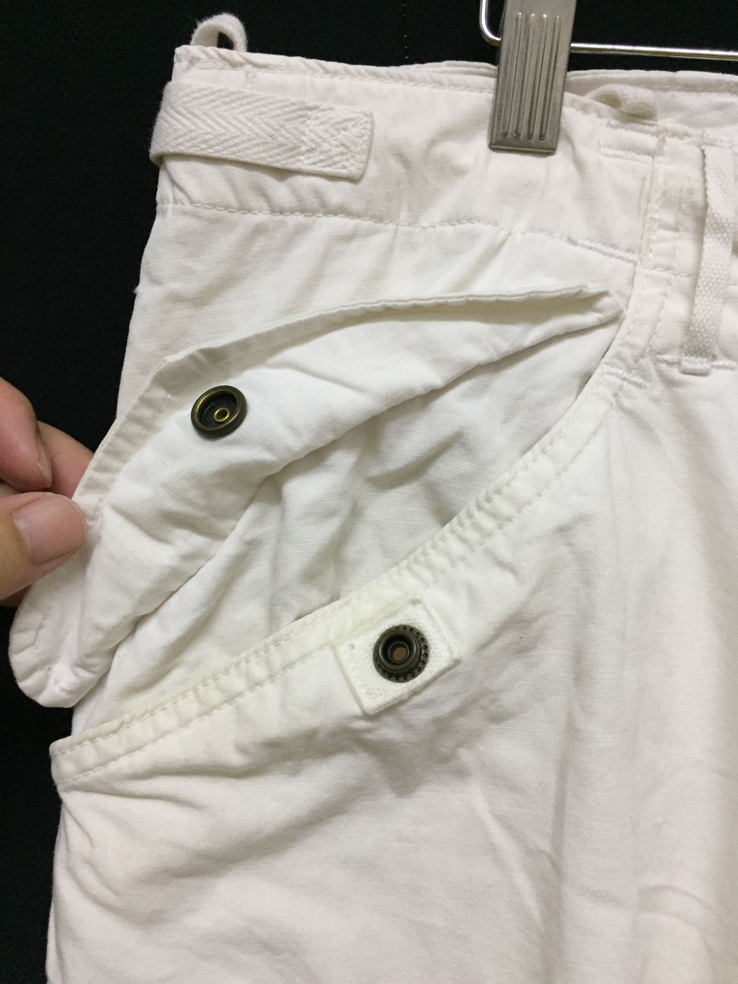 Polo Ralph Lauren 90's POLO Ralph Lauren hem drawstring cargos pants Size US 38 / EU 54 - 9 Thumbnail
