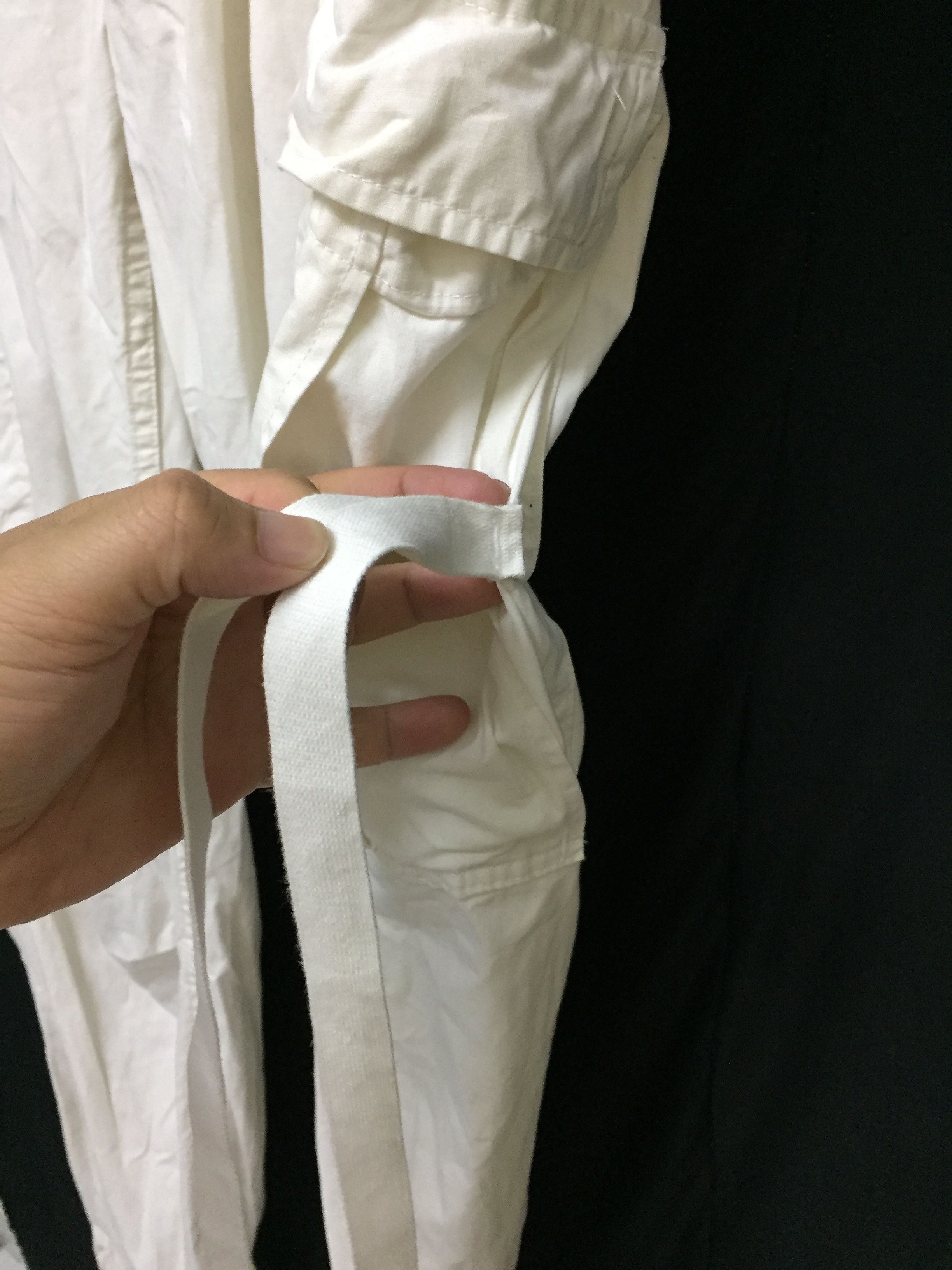 Polo Ralph Lauren 90's POLO Ralph Lauren hem drawstring cargos pants Size US 38 / EU 54 - 7 Thumbnail