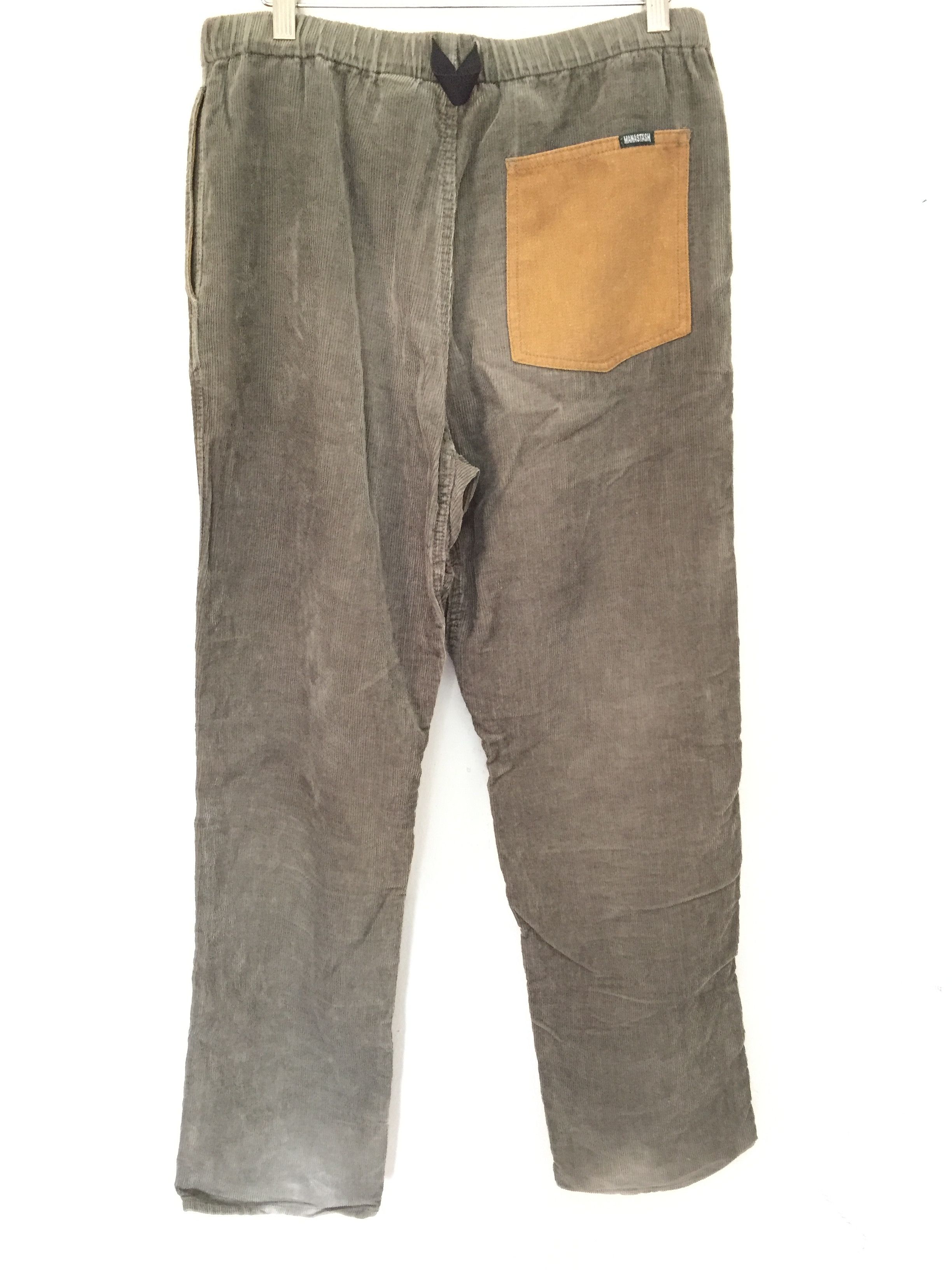 Manastash × Vintage 90's Hemp blend Manastash corduroy patchwork Size US 32 / EU 48 - 7 Thumbnail