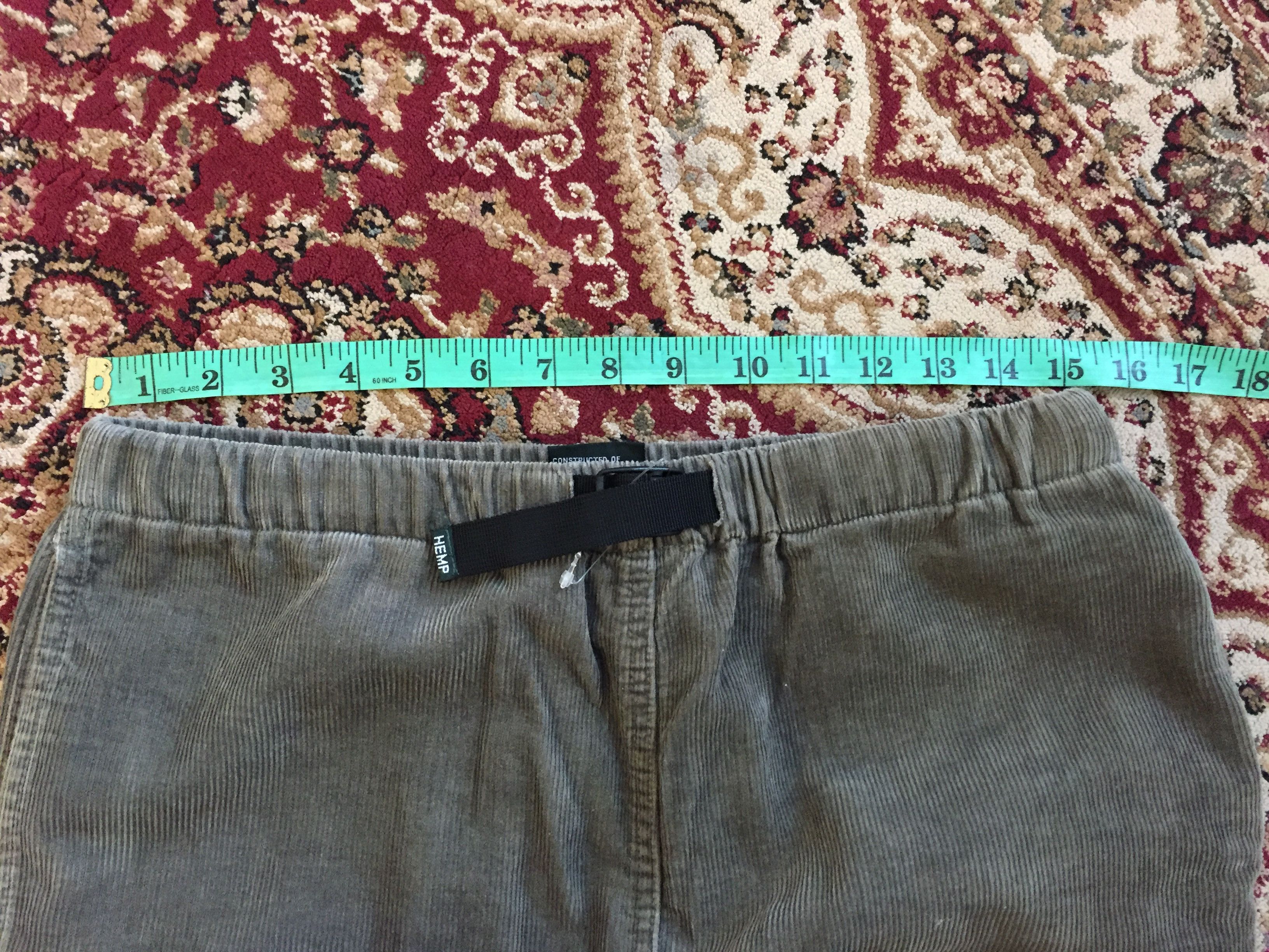 Manastash × Vintage 90's Hemp blend Manastash corduroy patchwork Size US 32 / EU 48 - 12 Thumbnail