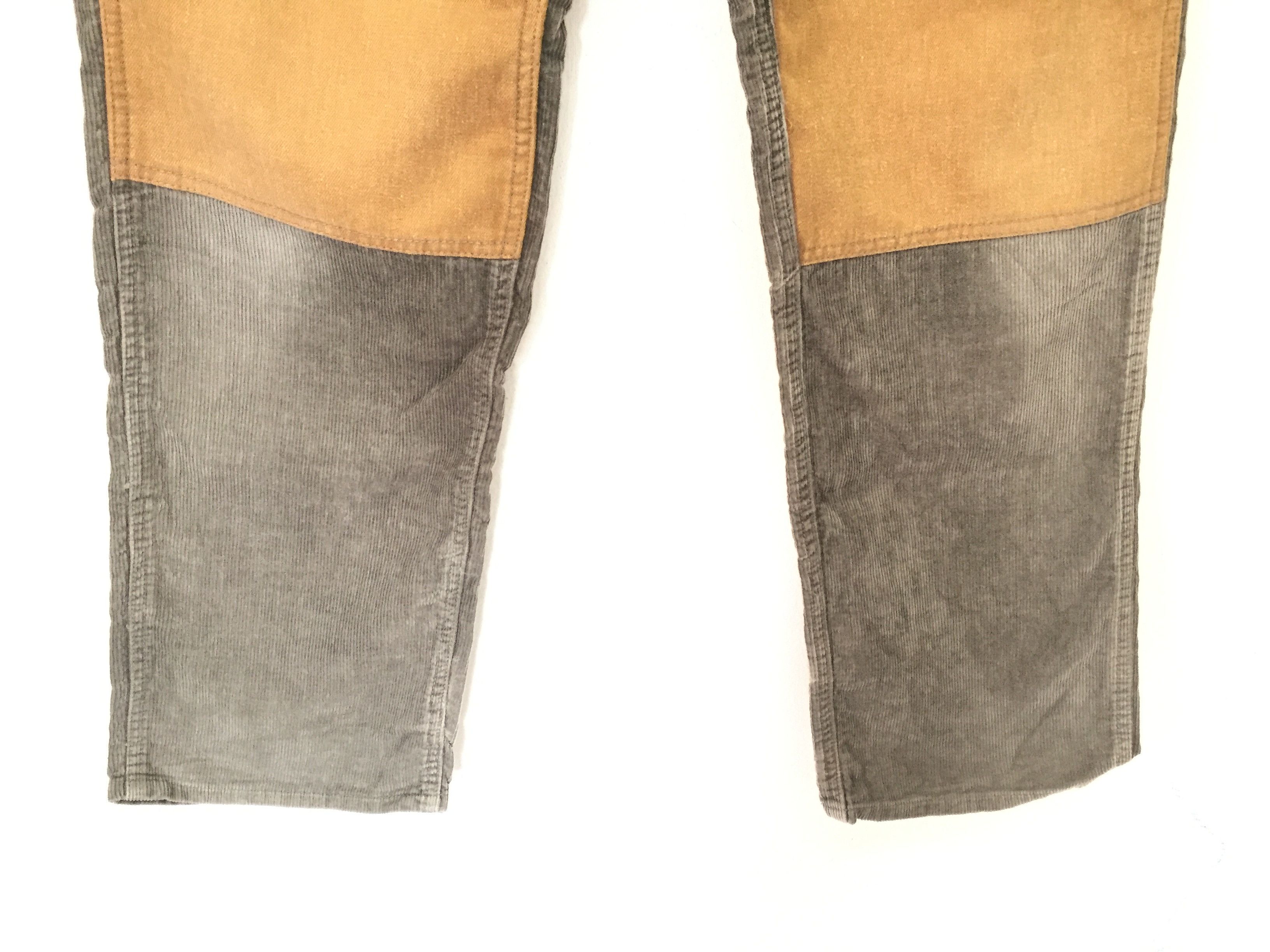 Manastash × Vintage 90's Hemp blend Manastash corduroy patchwork Size US 32 / EU 48 - 5 Thumbnail