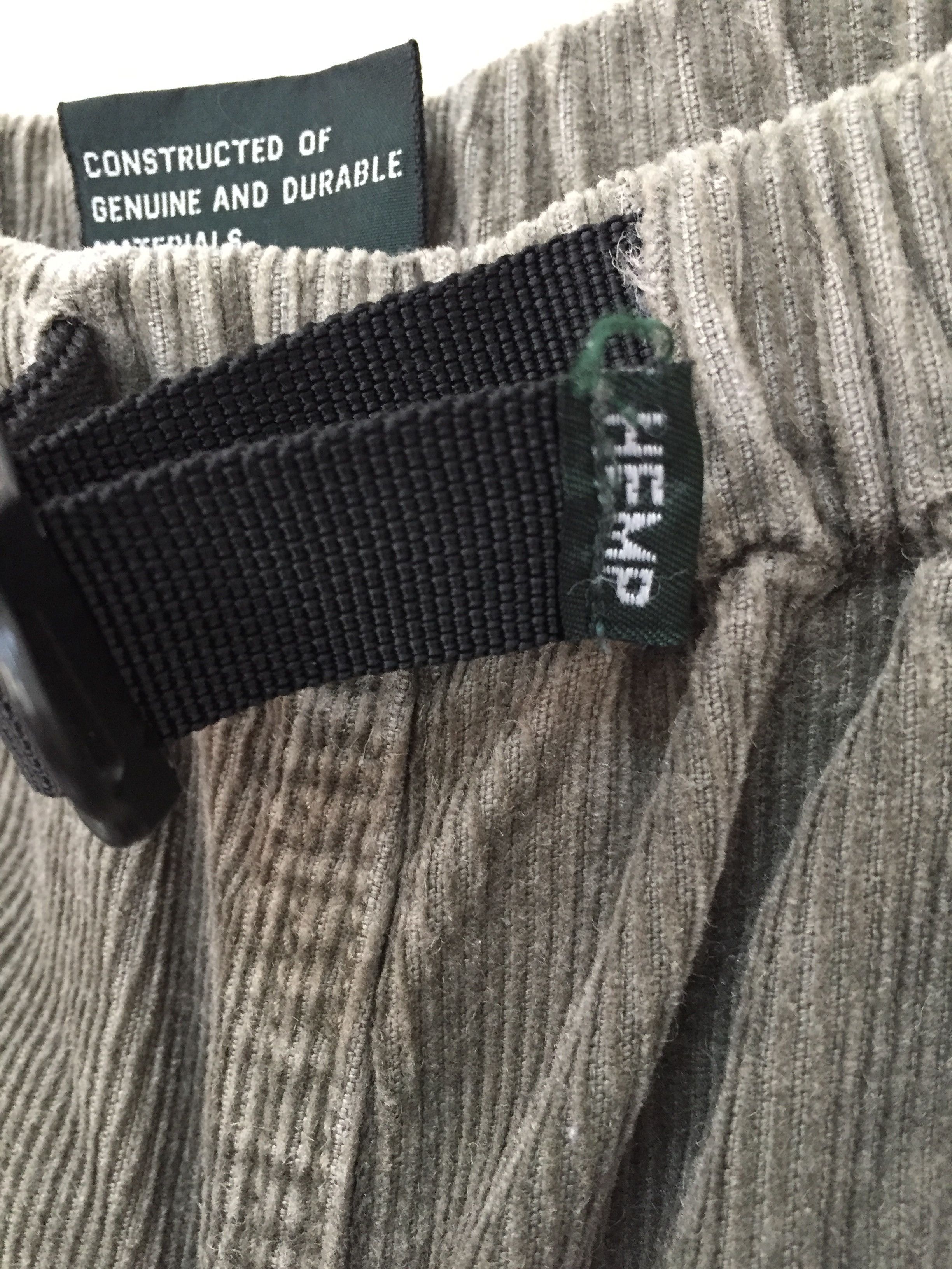 Manastash × Vintage 90's Hemp blend Manastash corduroy patchwork Size US 32 / EU 48 - 6 Thumbnail