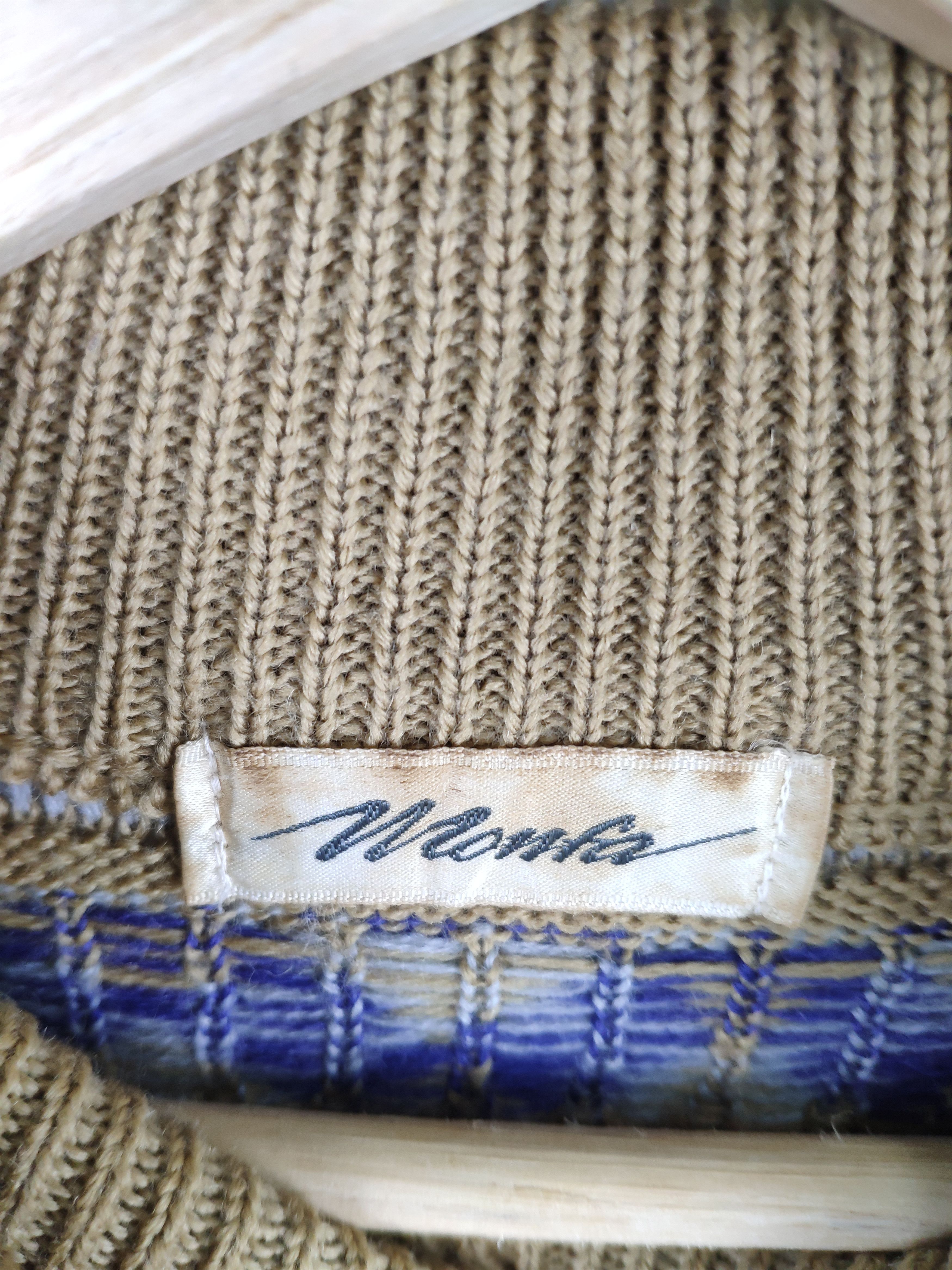 Aran Isles Knitwear × Japanese Brand Steal 💥 Vintage Wool Knit Sweater Coogi Style Cable Knit Size US M / EU 48-50 / 2 - 5 Thumbnail