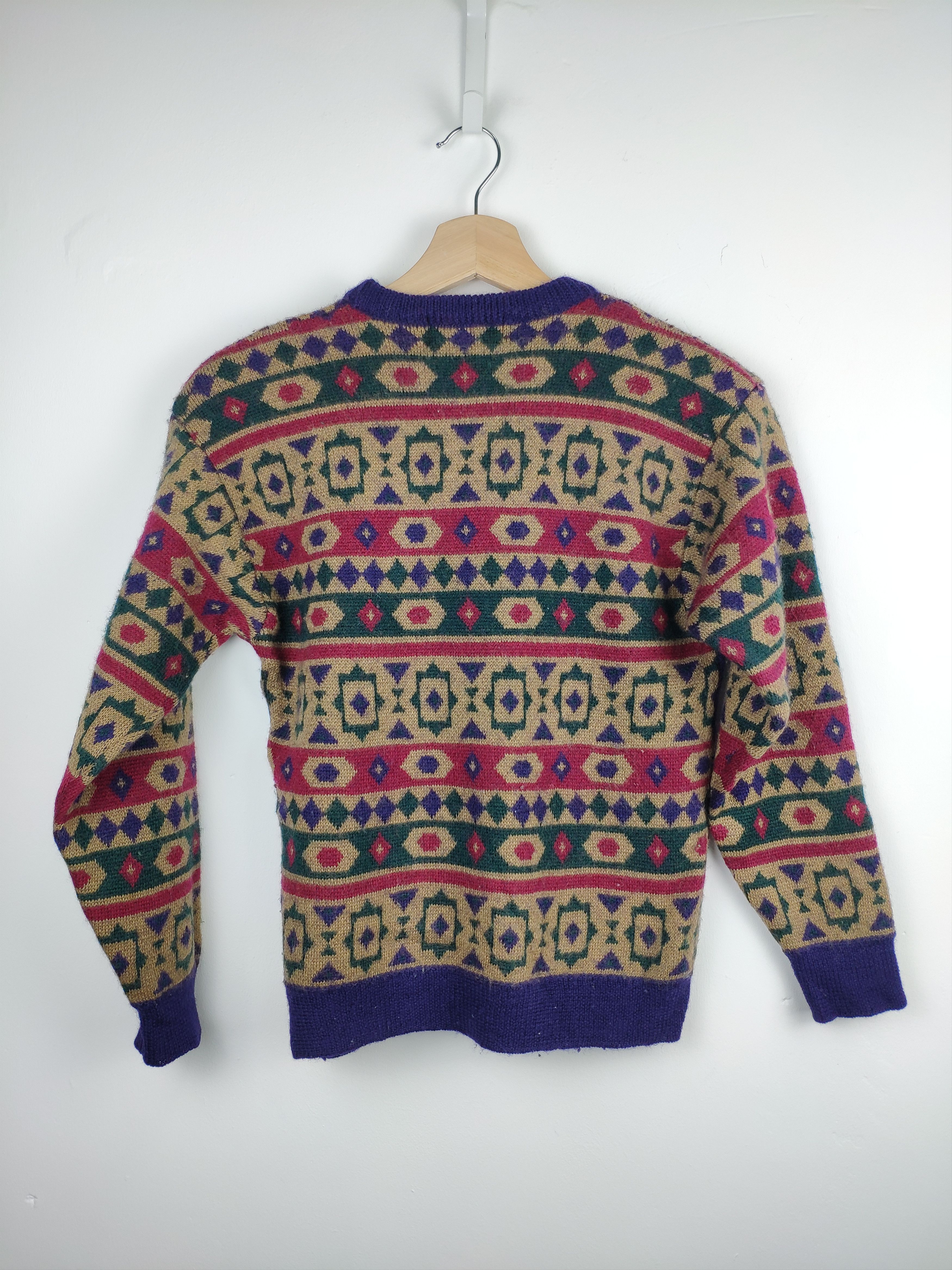 Aran Isles Knitwear × Vintage Vintage Wool Knit Sweater Jack Nicklaus Size US XXS / EU 40 - 6 Thumbnail