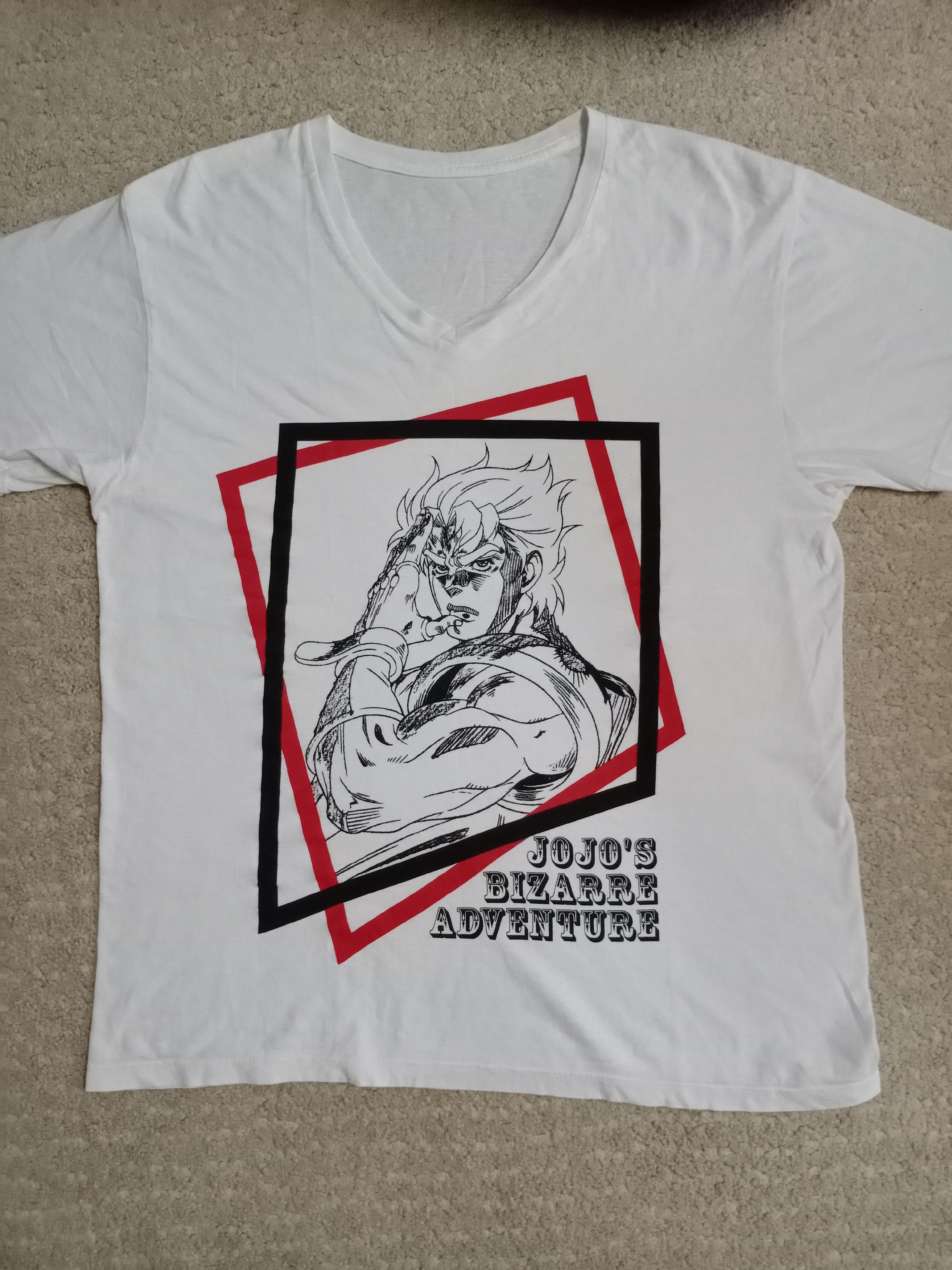 Anime Jojo's Bizzare Adventure Anime V -Neck Tee Size US M / EU 48-50 / 2 - 4 Thumbnail