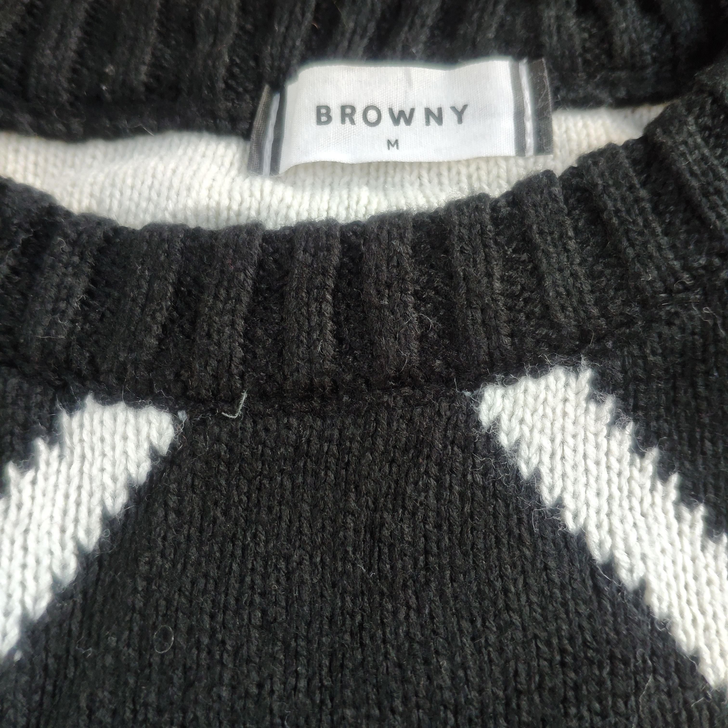 Aran Isles Knitwear × Japanese Brand × Vintage Vintage Knit Sweater Native Style by Browny Size US M / EU 48-50 / 2 - 3 Thumbnail