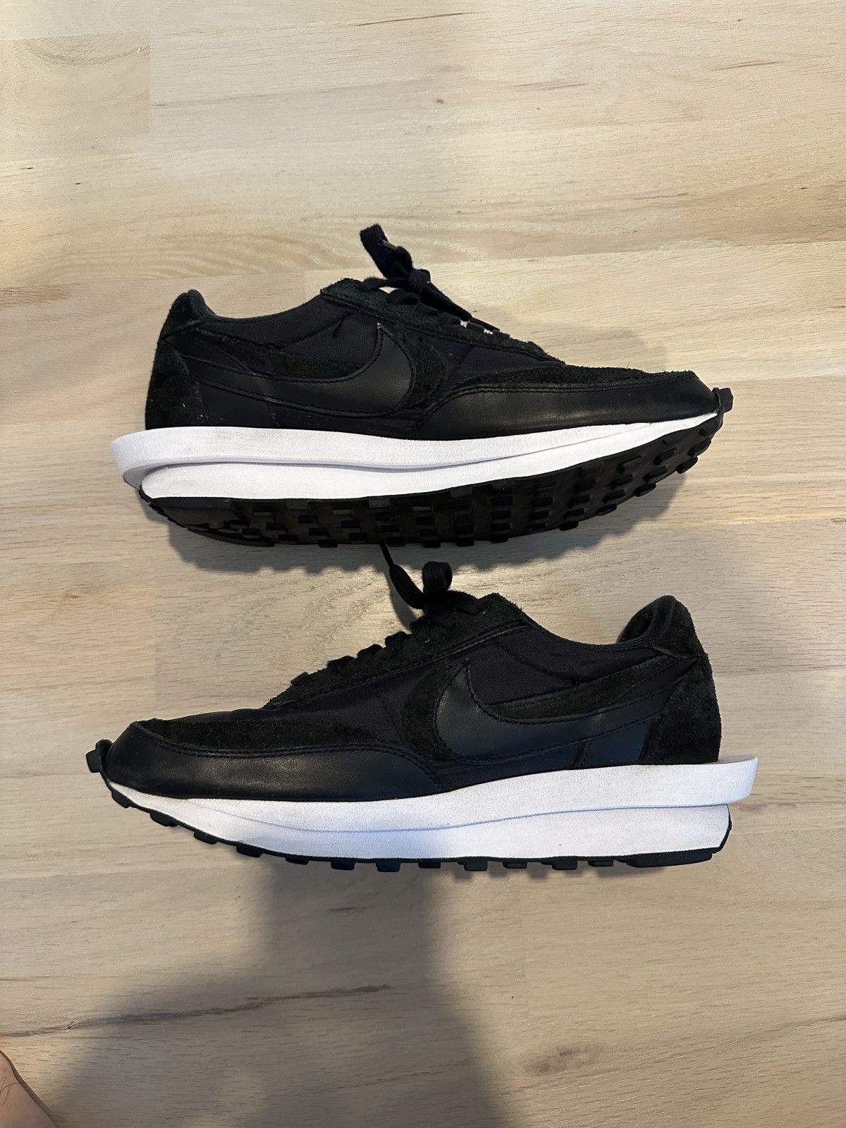 Sacai Black Nylon Sacai Size US 9.5 / EU 42-43 - 2 Thumbnail