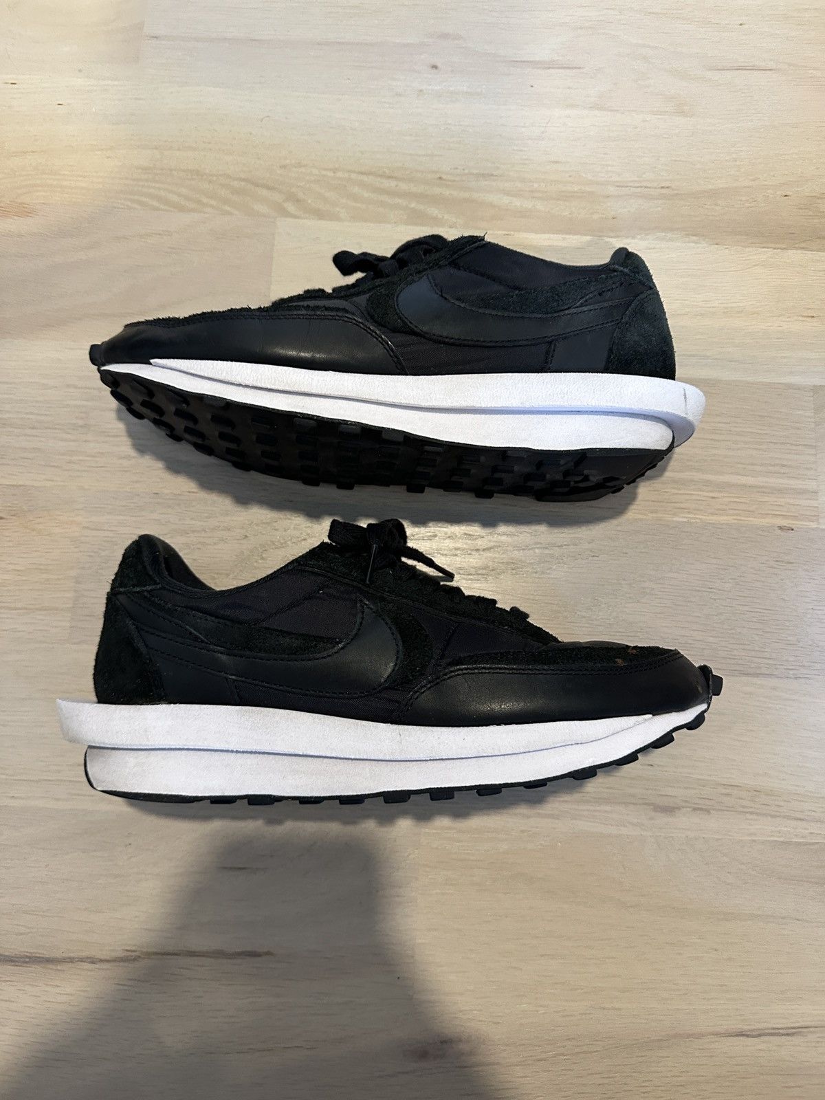Sacai Black Nylon Sacai Size US 9.5 / EU 42-43 - 1 Thumbnail