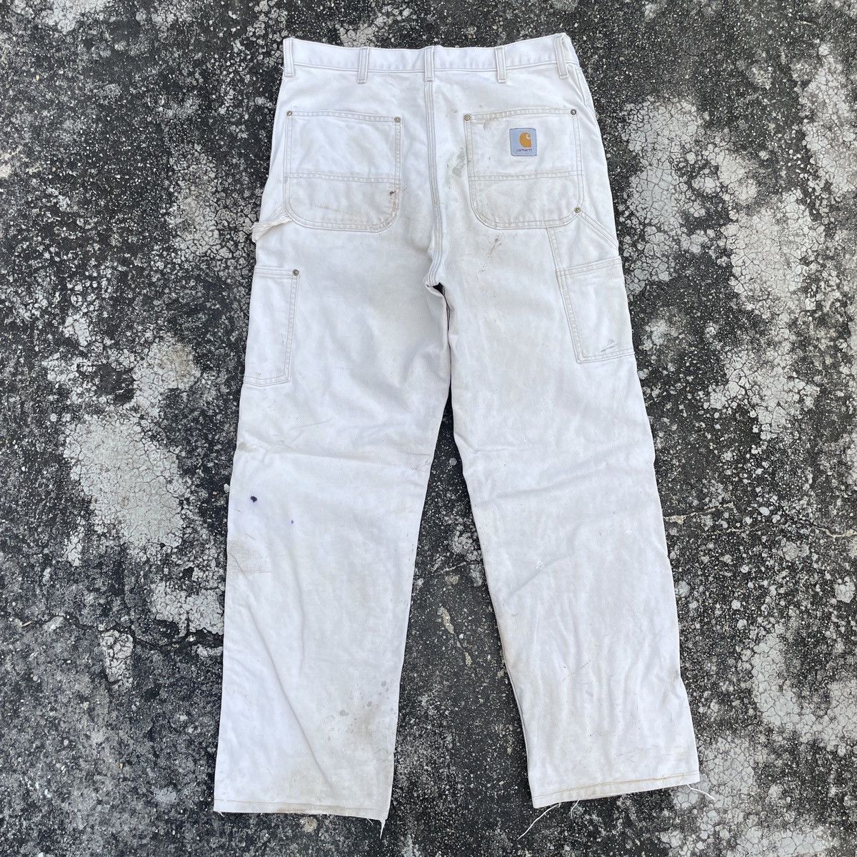 Carhartt Vintage Carhatt Distressed Workwear Denim Jeans Size US 34 / EU 50 - 6 Thumbnail
