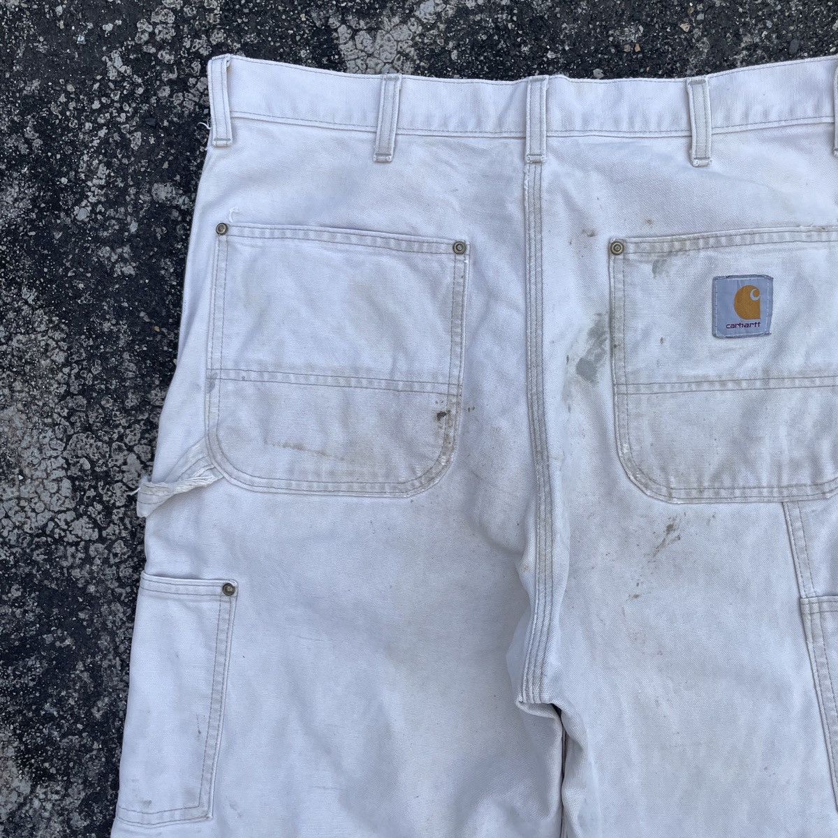 Carhartt Vintage Carhatt Distressed Workwear Denim Jeans Size US 34 / EU 50 - 8 Thumbnail