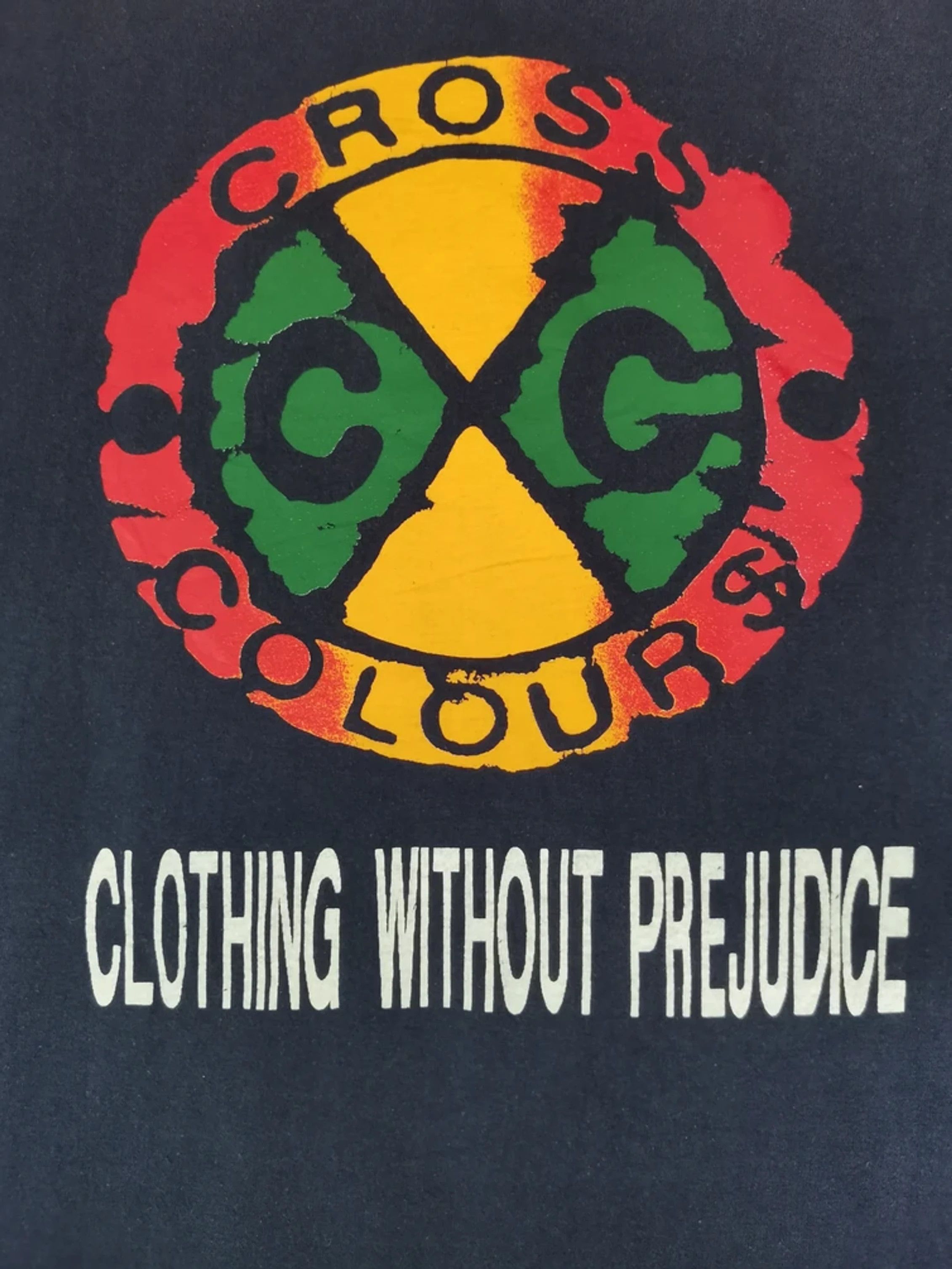 Cross Colours Vtg Cross Colours Clothing Without Prejudice Tee Tupac DRE Size US L / EU 52-54 / 3 - 2 Thumbnail