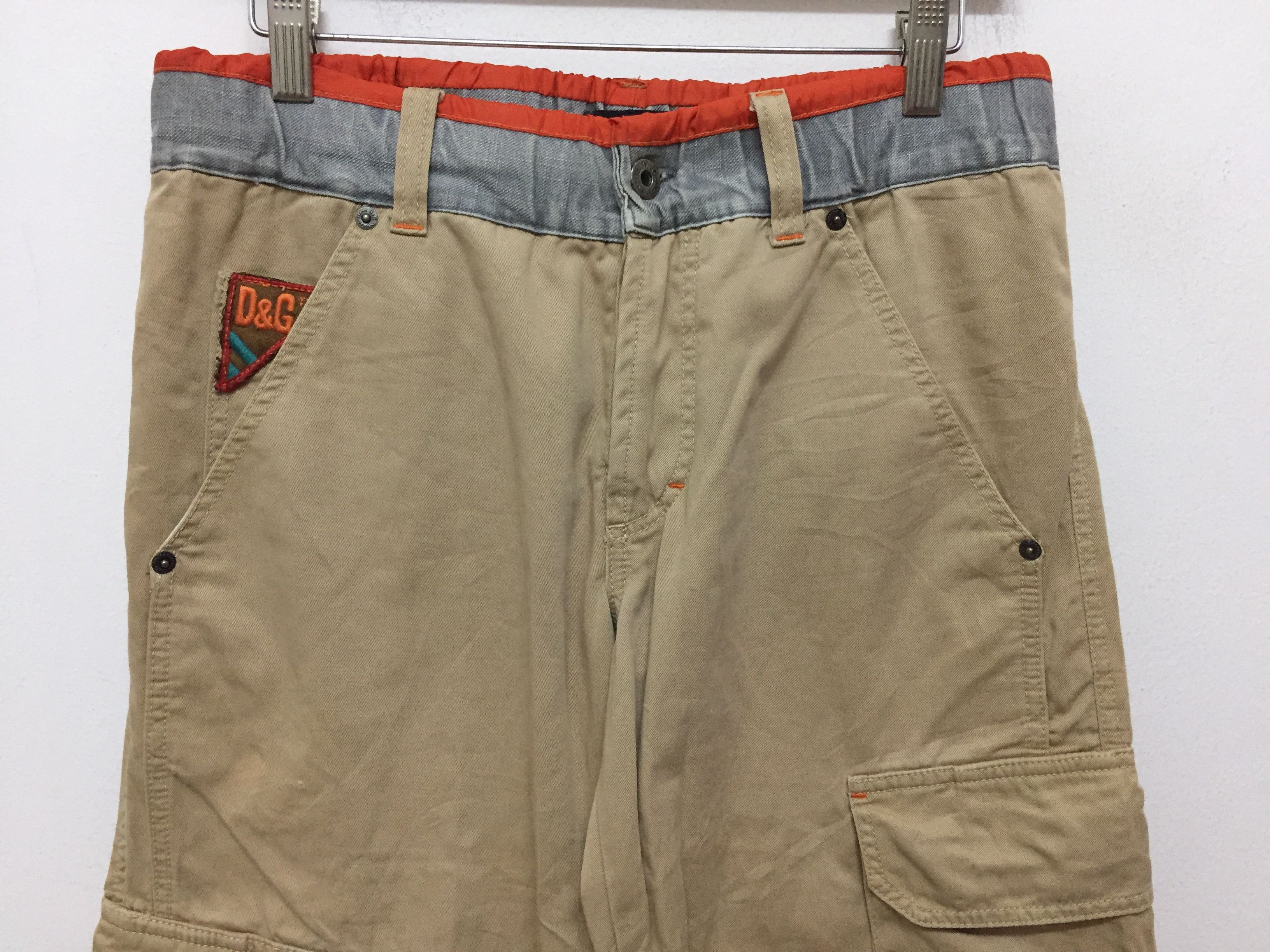 Dolce & Gabbana Rainbow carpenter Cargo pocket pants japan Japan Exclusive Size US 31 - 6 Thumbnail