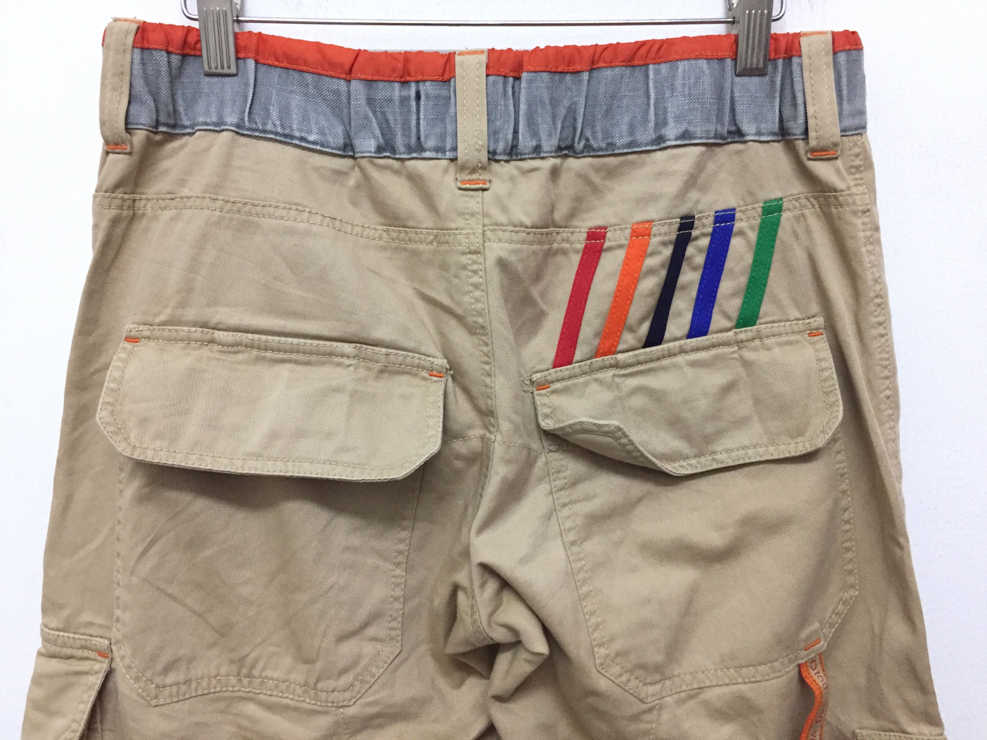 Dolce & Gabbana Rainbow carpenter Cargo pocket pants japan Japan Exclusive Size US 31 - 2 Thumbnail