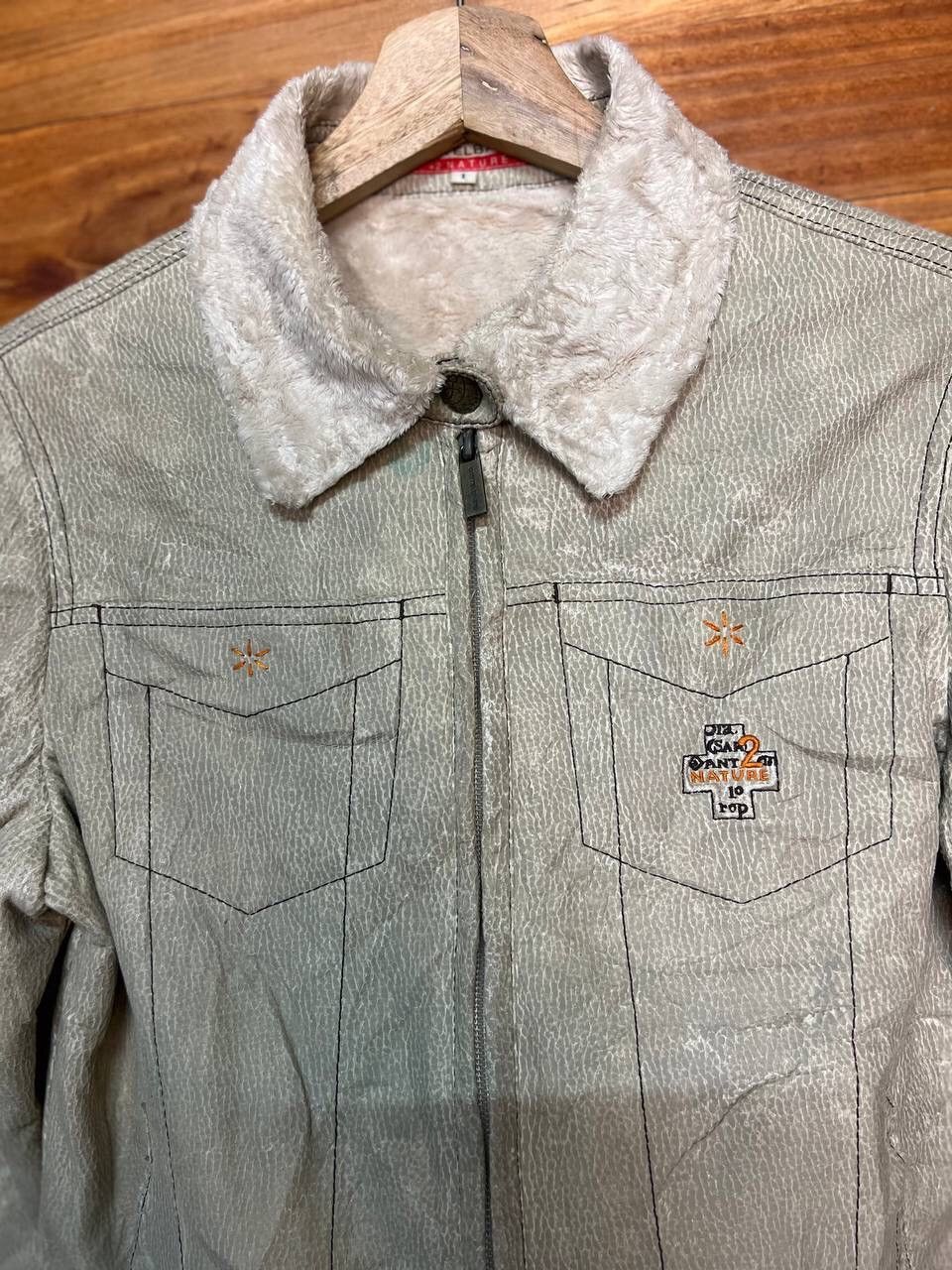 Jean Charles De Castelbajac × Vintage CASTELBAJAC +2 NATURE ANIMAL AND FRIEND POLYESTER JACKET Size US S / EU 44-46 / 1 - 14 Thumbnail