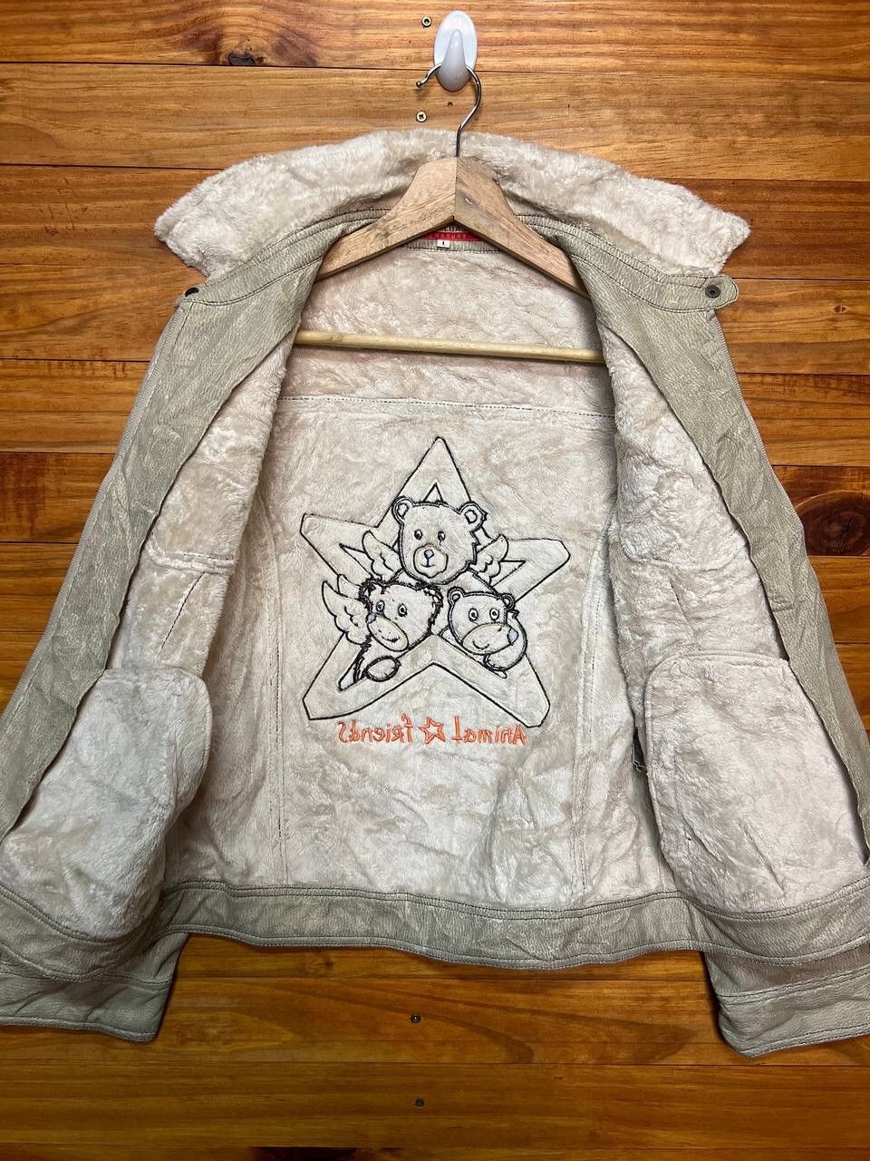 Jean Charles De Castelbajac × Vintage CASTELBAJAC +2 NATURE ANIMAL AND FRIEND POLYESTER JACKET Size US S / EU 44-46 / 1 - 5 Thumbnail