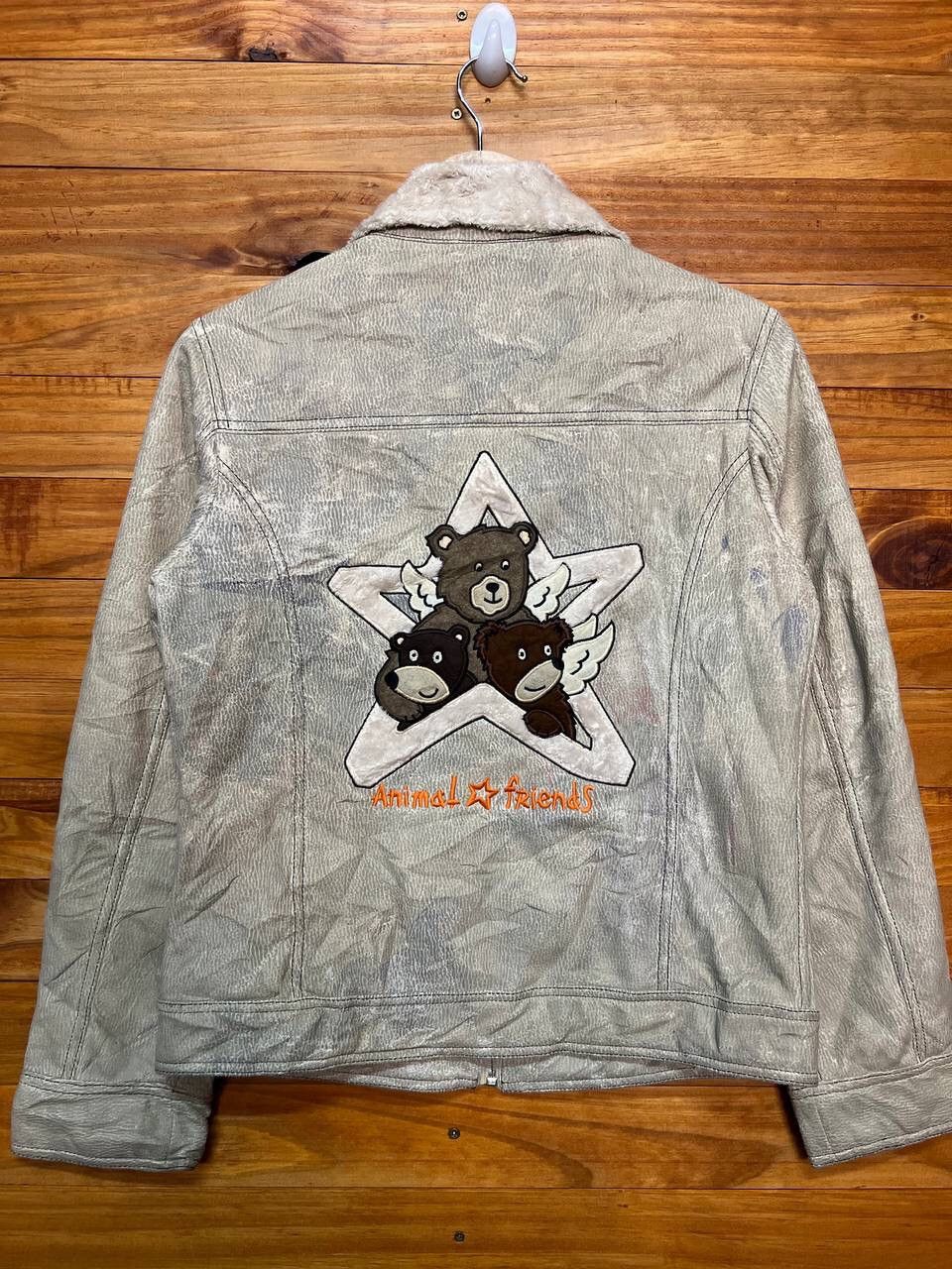 Jean Charles De Castelbajac × Vintage CASTELBAJAC +2 NATURE ANIMAL AND FRIEND POLYESTER JACKET Size US S / EU 44-46 / 1 - 1 Thumbnail