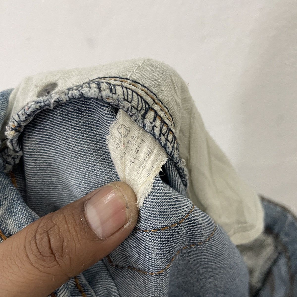 American Apparel Vintage Haphazard Jeans Women Motive Denim Size 29" - 6 Thumbnail