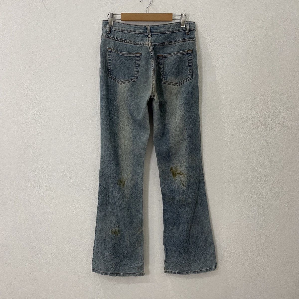 American Apparel Vintage Haphazard Jeans Women Motive Denim Size 29" - 7 Thumbnail