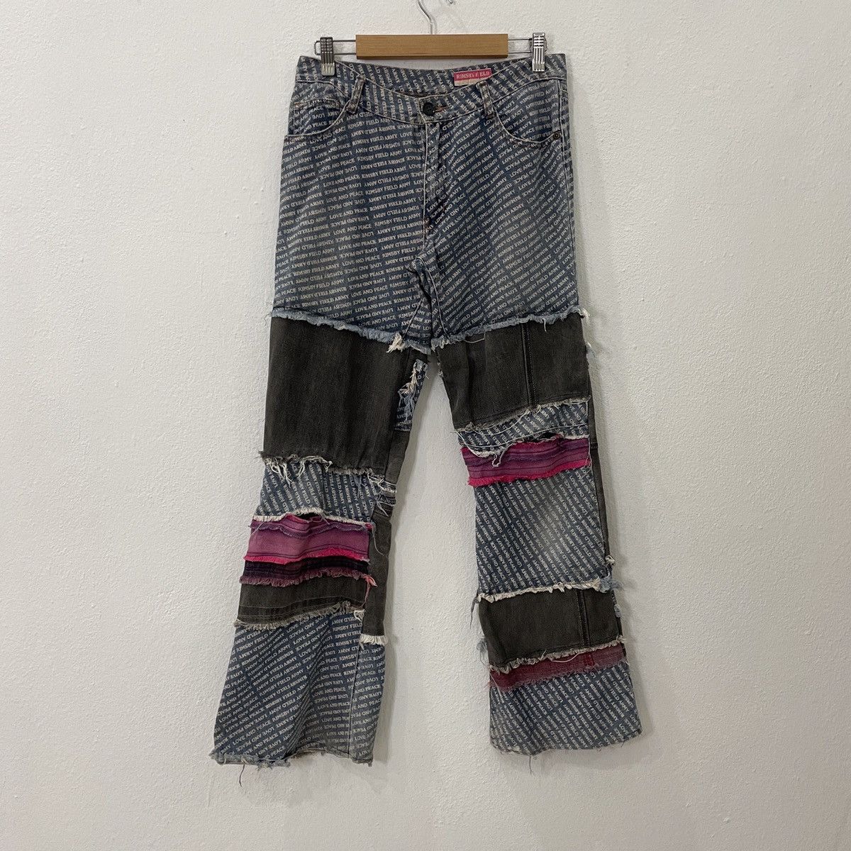 Japanese Brand Vintage Rimsdy Monogram Hysteric Glamour Style Denim Size 28" / US 6 / IT 42 - 1 Thumbnail
