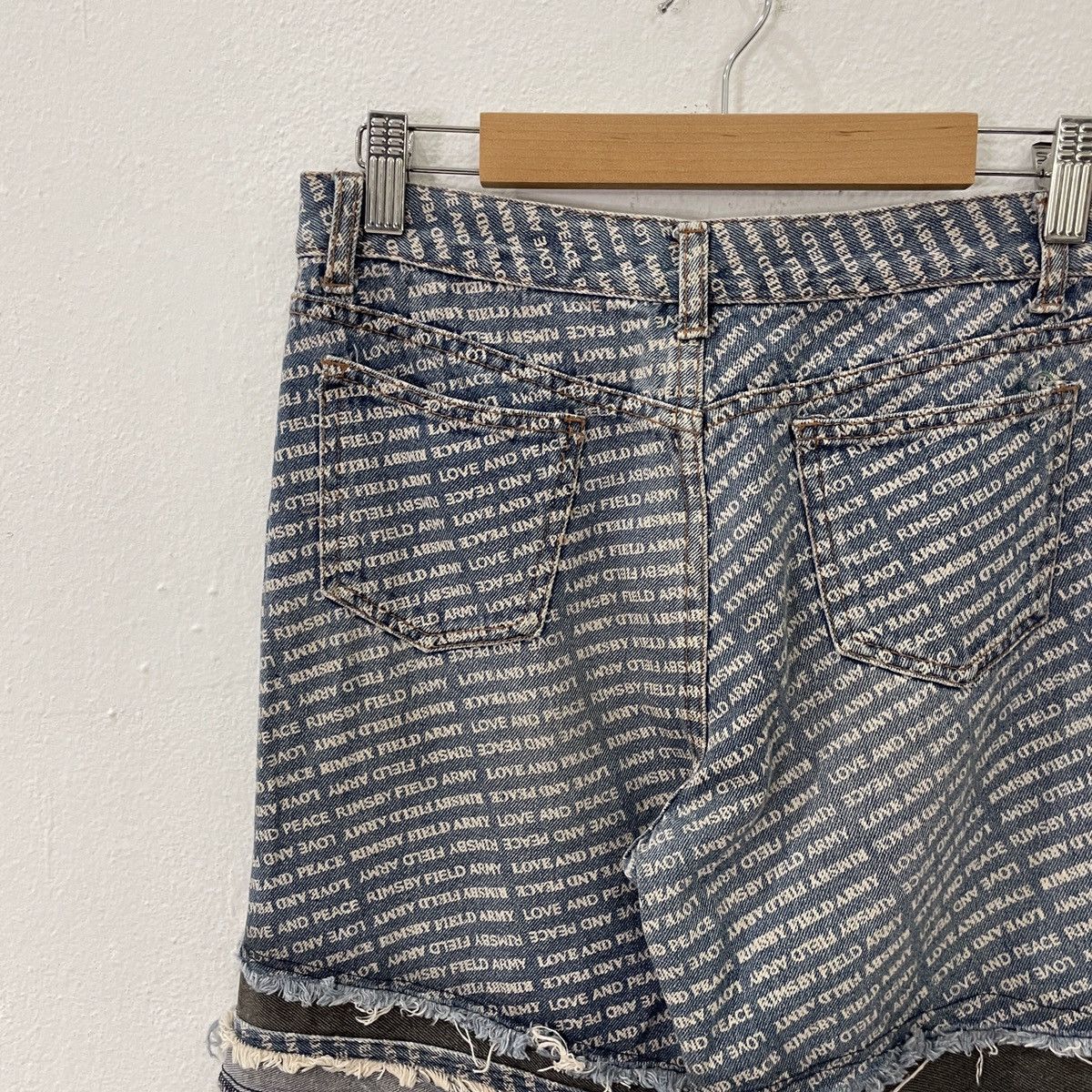 Japanese Brand Vintage Rimsdy Monogram Hysteric Glamour Style Denim Size 28" / US 6 / IT 42 - 9 Thumbnail