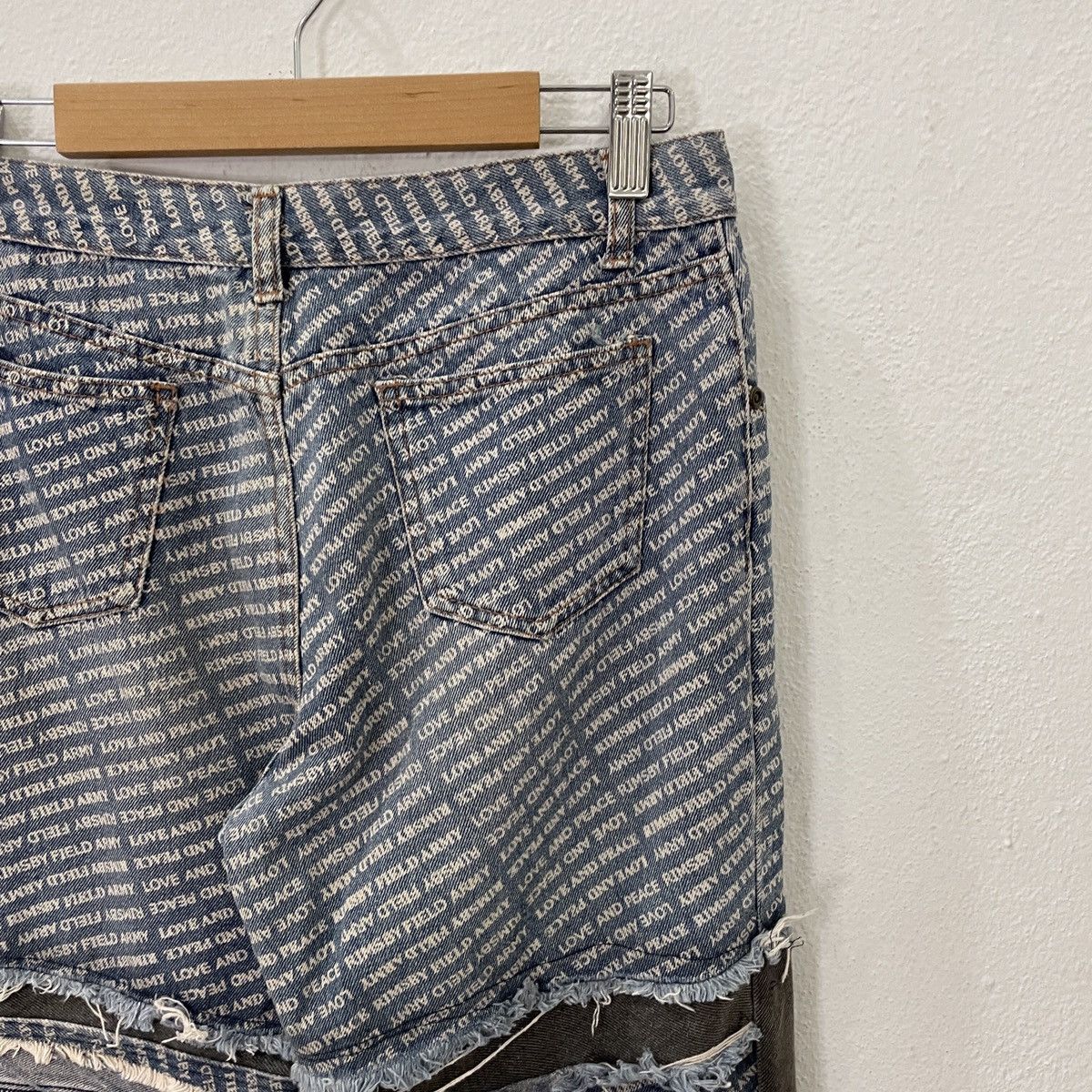 Japanese Brand Vintage Rimsdy Monogram Hysteric Glamour Style Denim Size 28" / US 6 / IT 42 - 8 Thumbnail