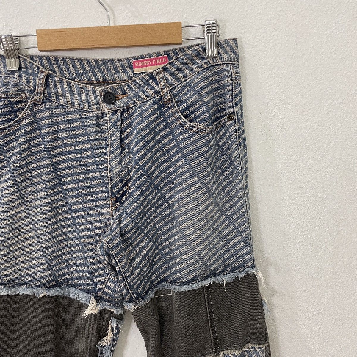 Japanese Brand Vintage Rimsdy Monogram Hysteric Glamour Style Denim Size 28" / US 6 / IT 42 - 2 Thumbnail