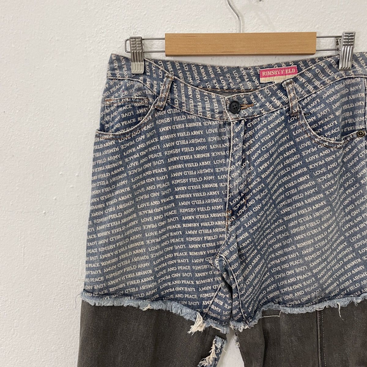 Japanese Brand Vintage Rimsdy Monogram Hysteric Glamour Style Denim Size 28" / US 6 / IT 42 - 3 Thumbnail