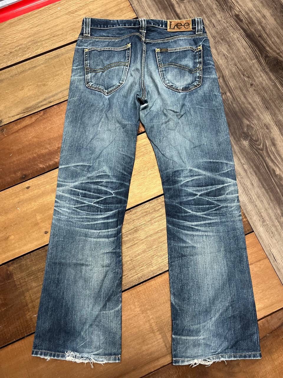 Lee VINTAGE LEE DISTRESS JEANS SIZE 32 Size US 32 / EU 48 - 5 Thumbnail