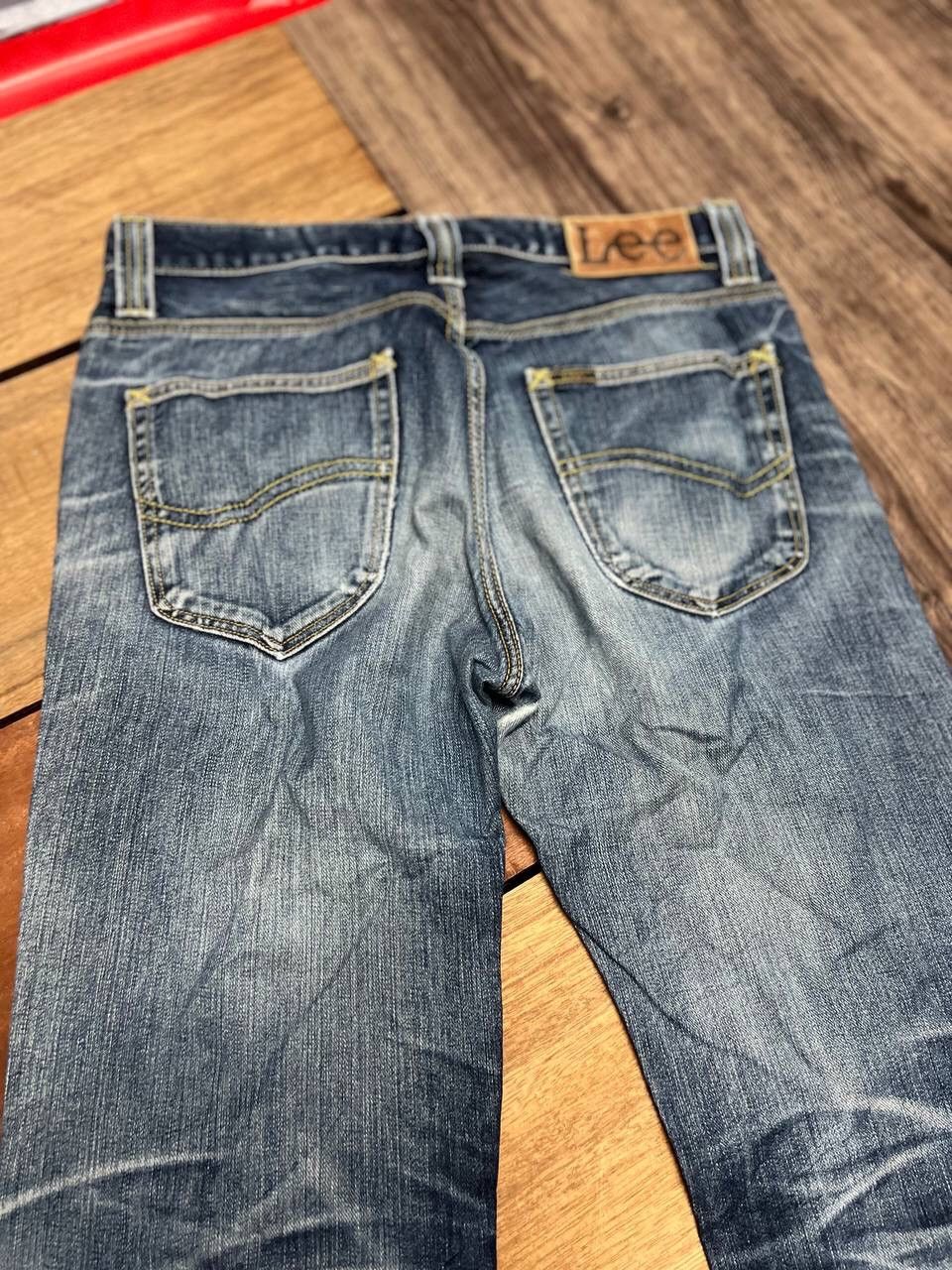 Lee VINTAGE LEE DISTRESS JEANS SIZE 32 Size US 32 / EU 48 - 6 Thumbnail