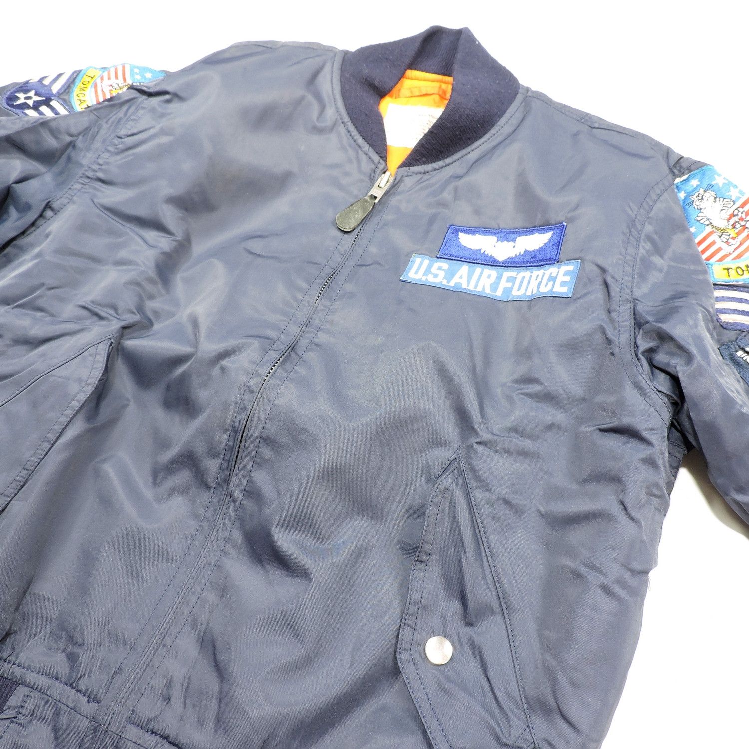 Other Alpha T.K. Gold Inc. USAF MA-1 Lighweight Flight Jacket Size US M / EU 48-50 / 2 - 6 Thumbnail